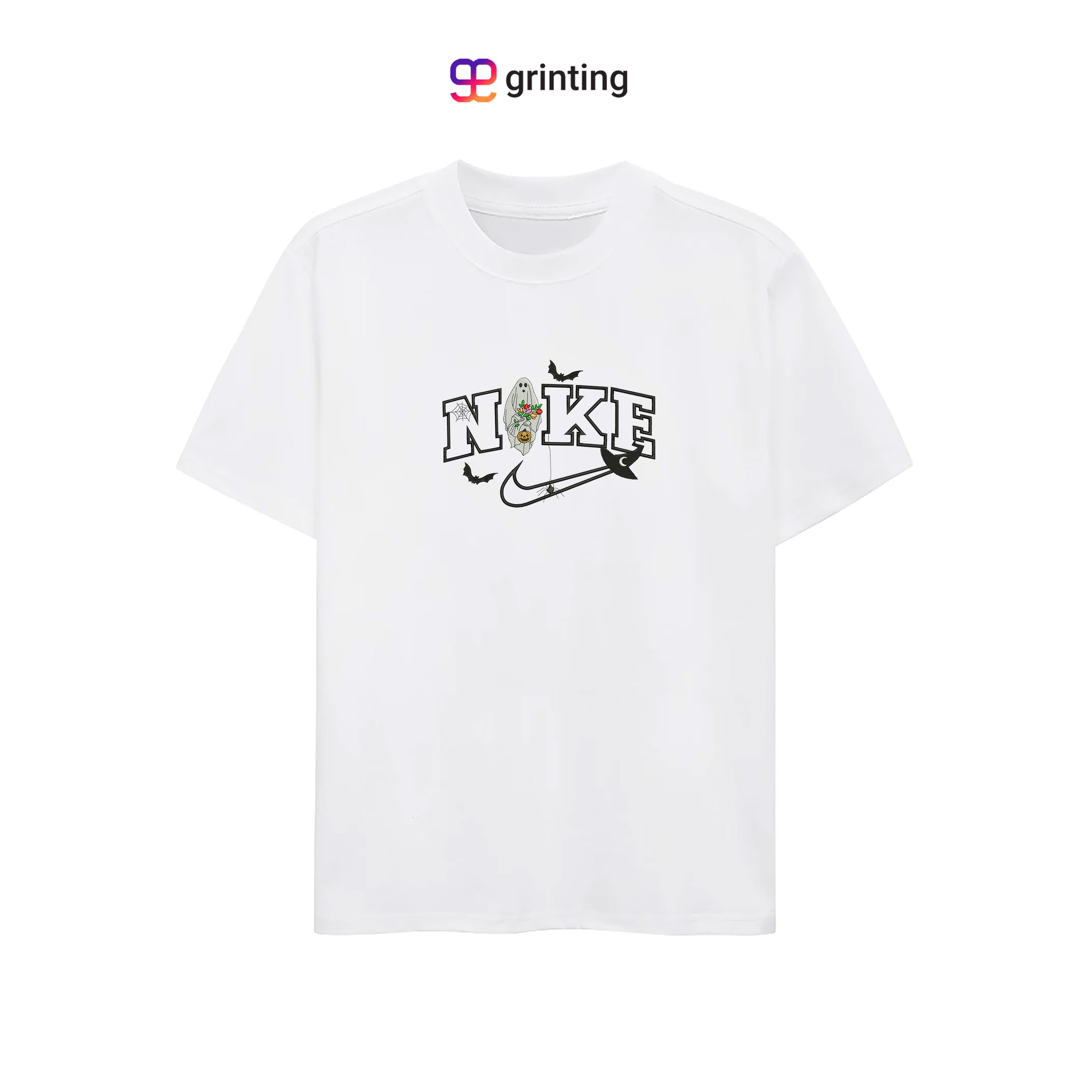 Nike Ghost Embroidered Sweatshirt & Shirt – Premium Comfort and Style