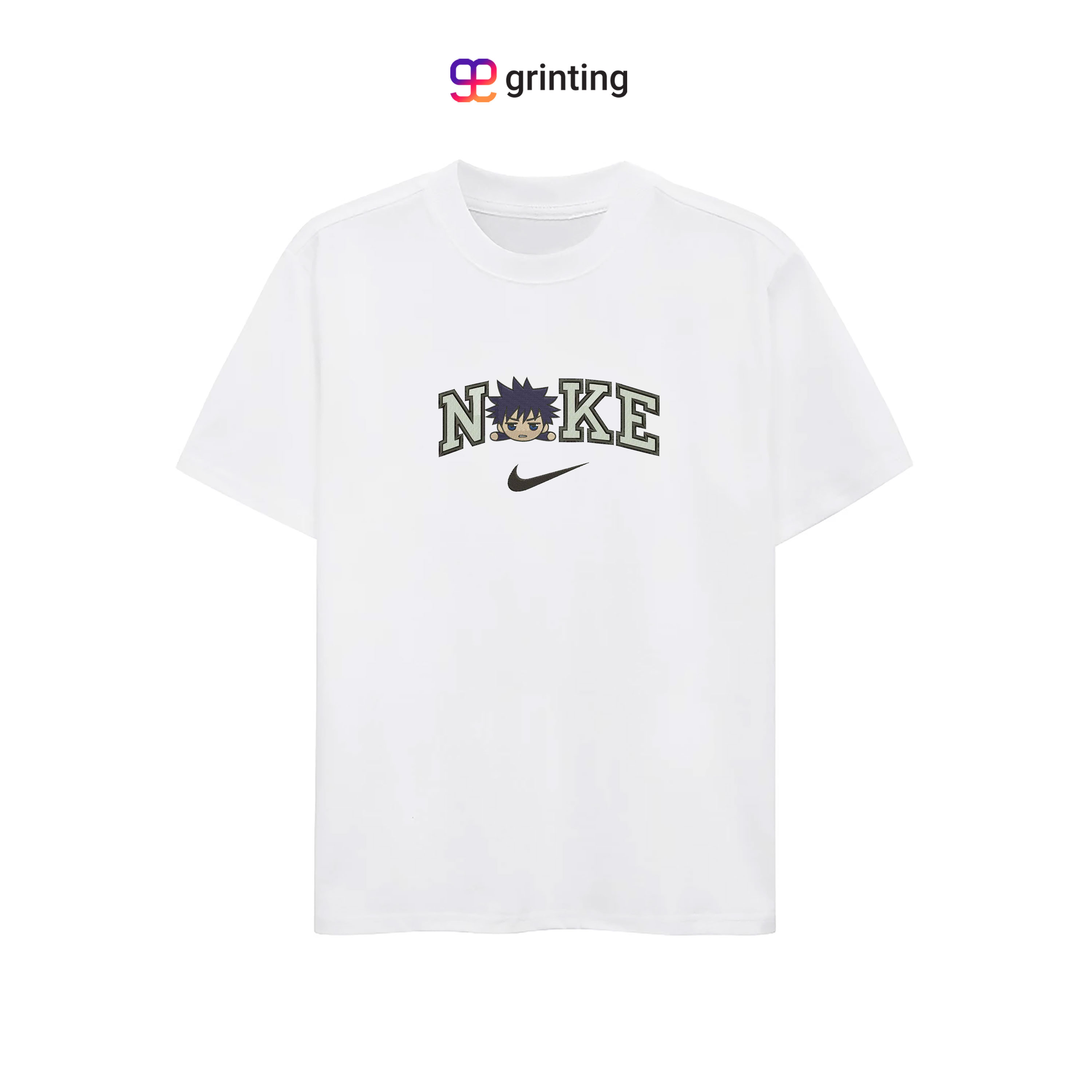 Nike Fushiguro Chibi Embroidered Sweatshirt & Shirt – Premium Comfort and Style