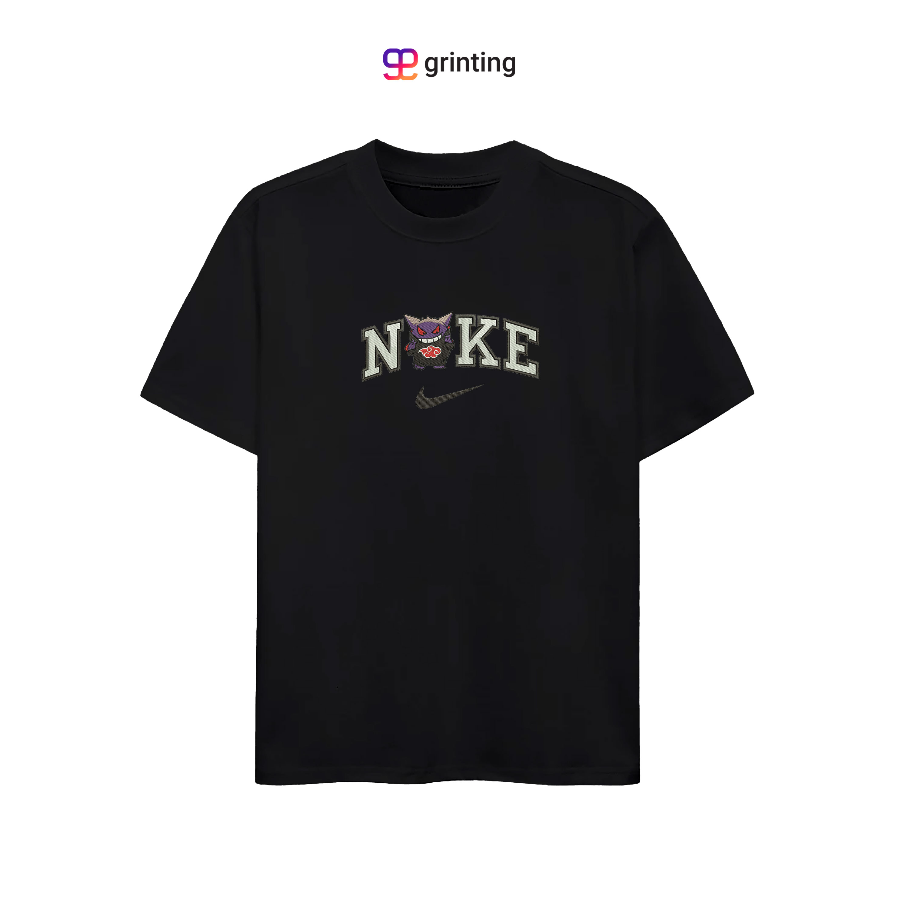 Nike Gengar Akatsuki Embroidered Sweatshirt & Shirt – Premium Comfort and Style