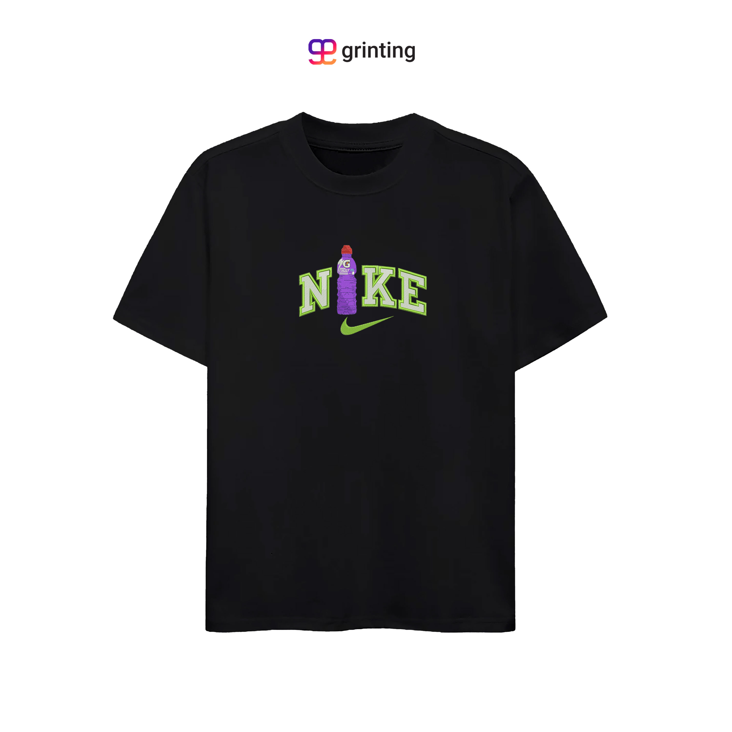 Nike Frost Bottle Embroidered Sweatshirt & Shirt – Premium Comfort and Style