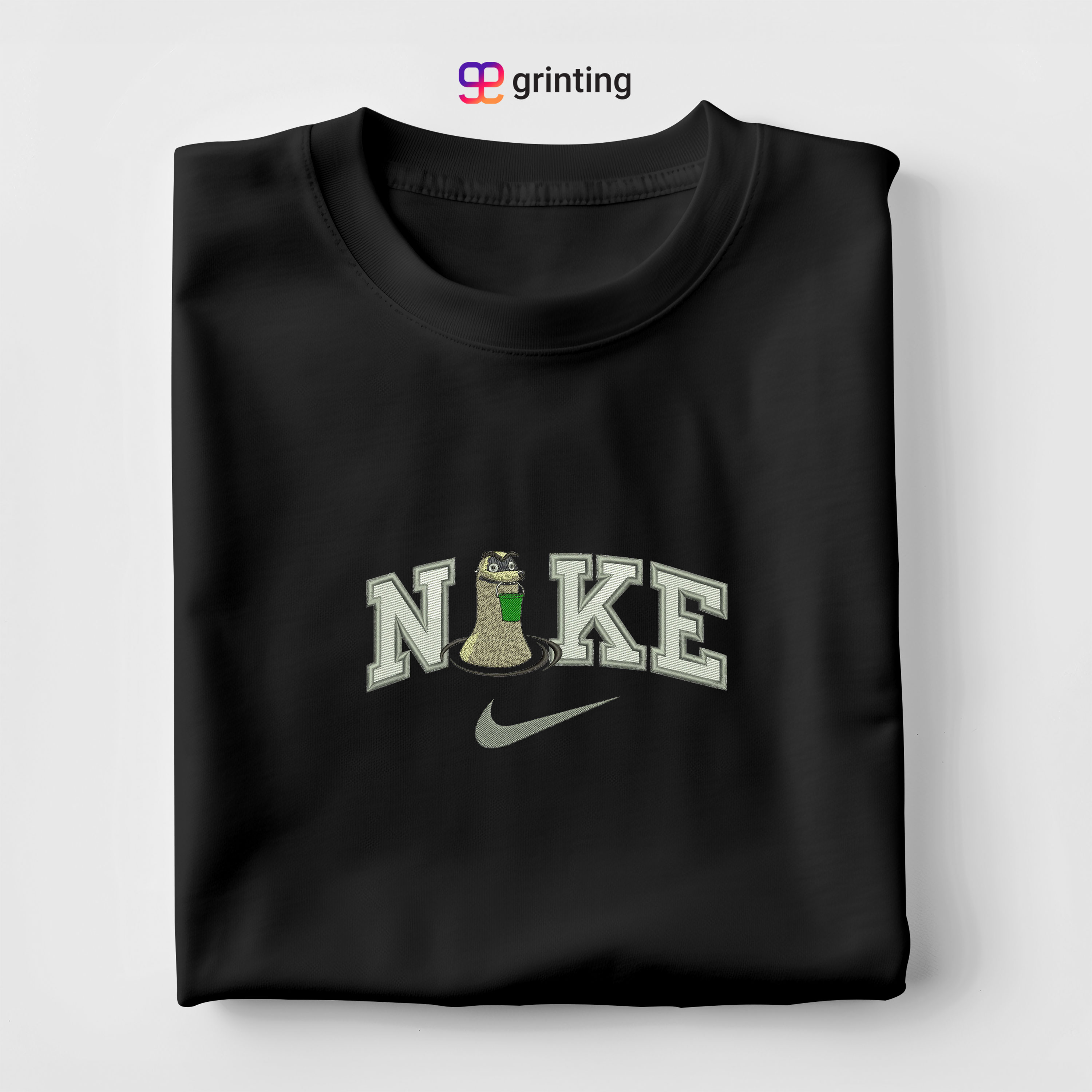 Nike Finding Dory Embroidered Sweatshirt & Shirt – Premium Comfort and Style
