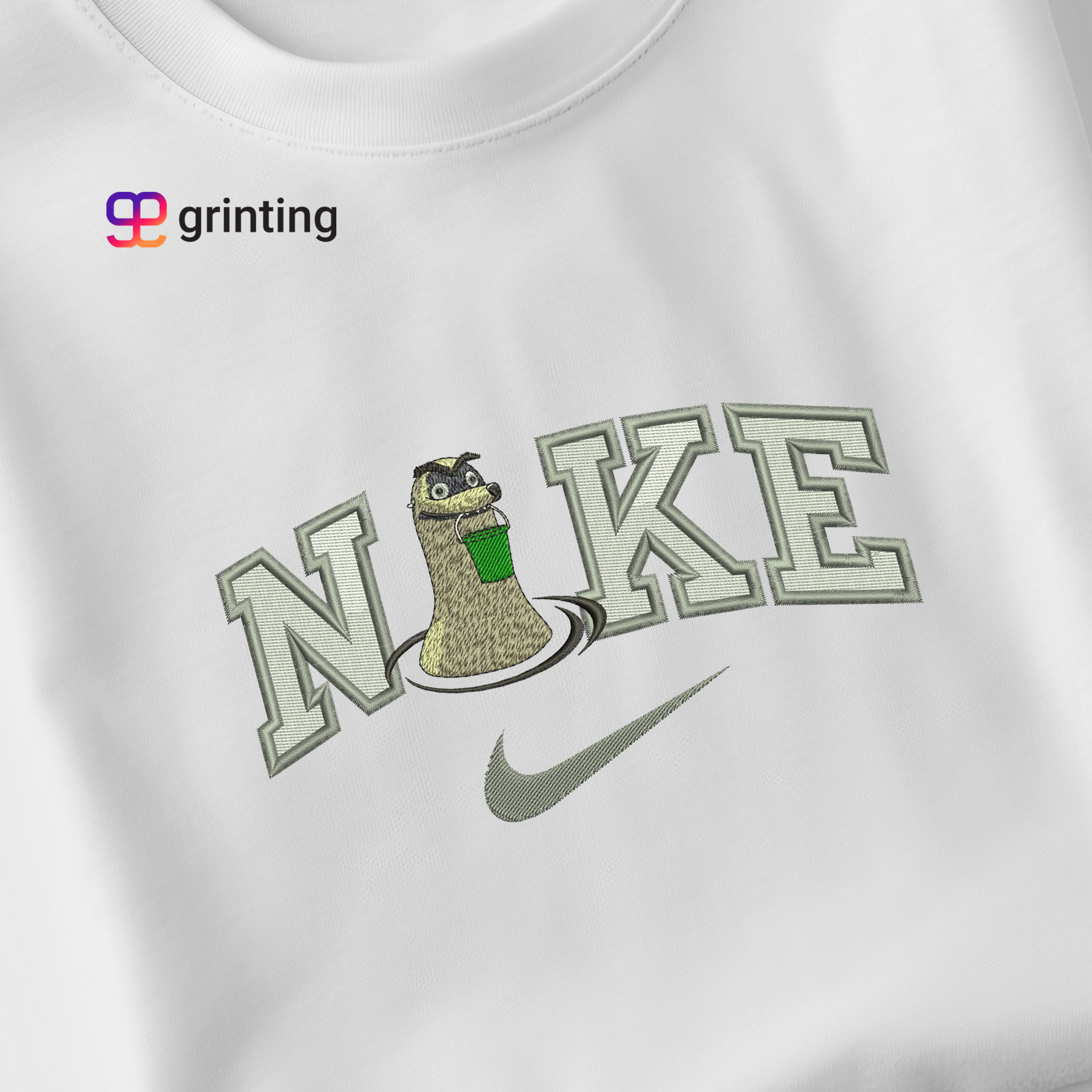 Nike Finding Dory Embroidered Sweatshirt & Shirt – Premium Comfort and Style