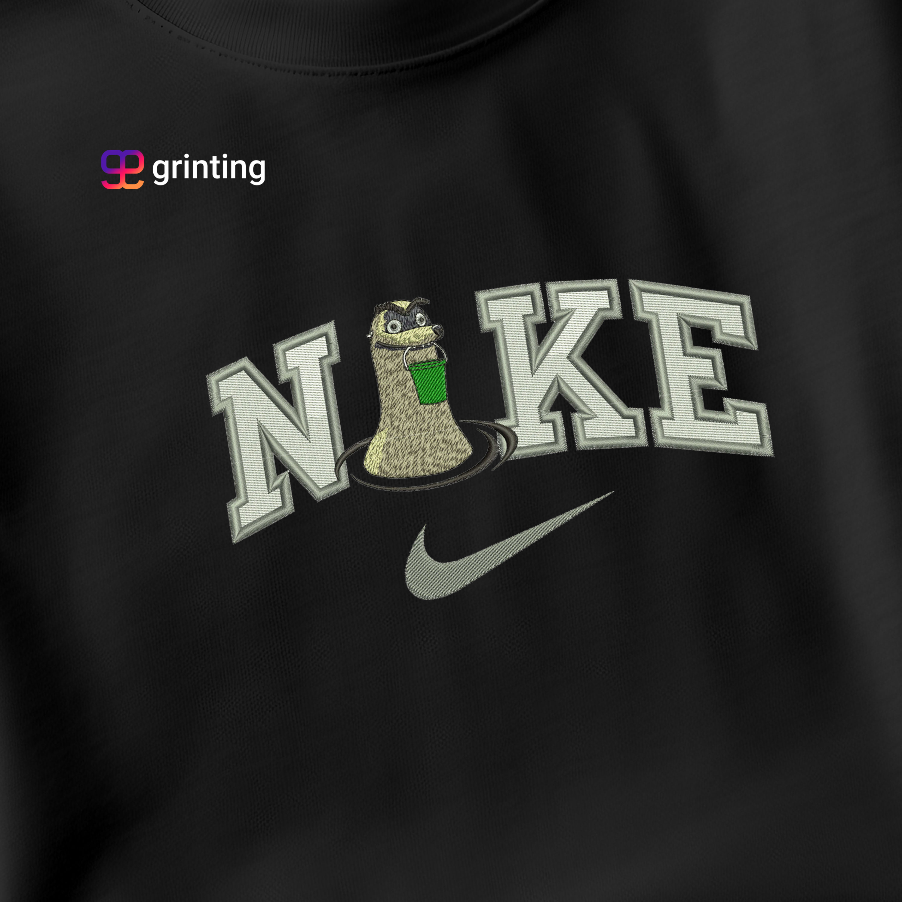 Nike Finding Dory Embroidered Sweatshirt & Shirt – Premium Comfort and Style