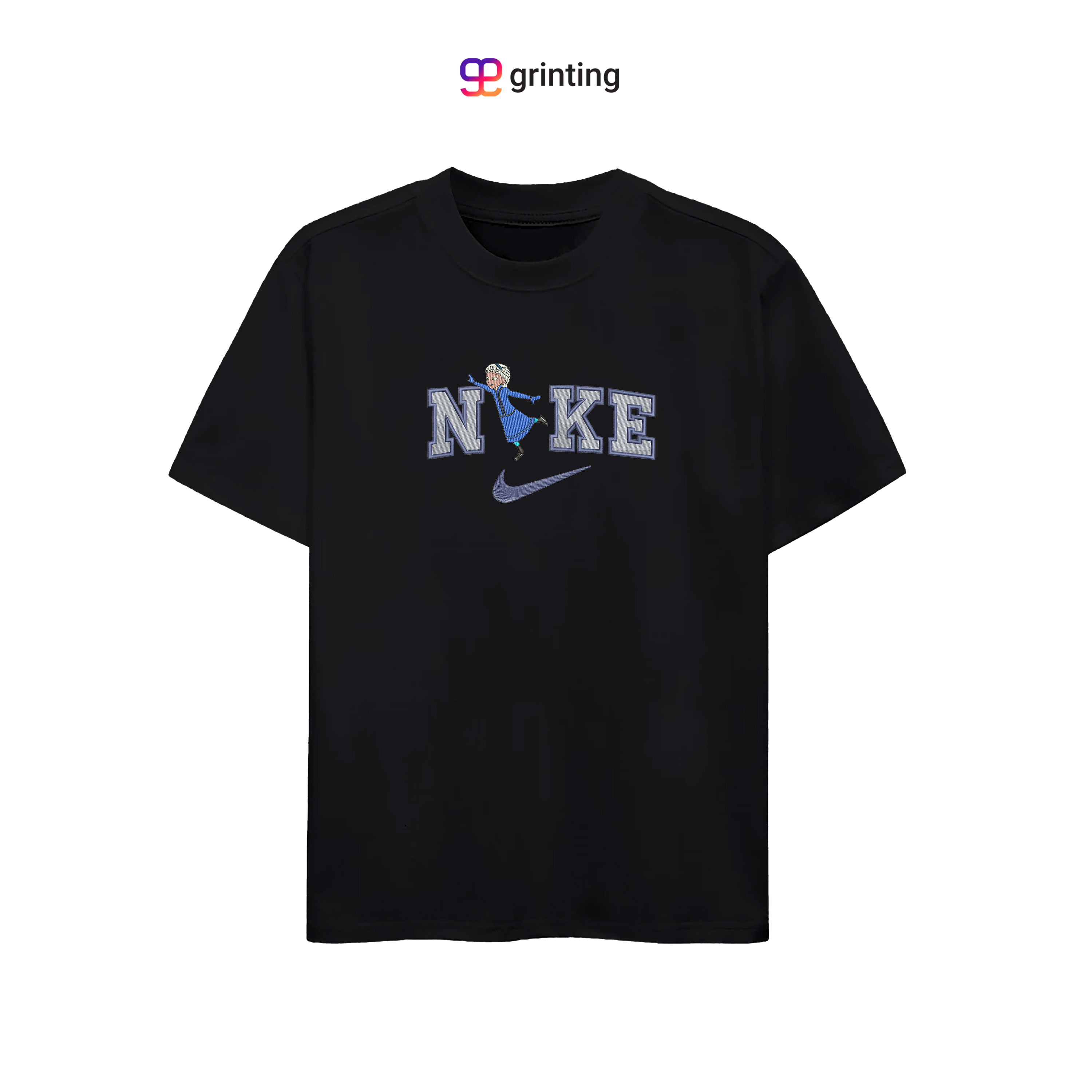 Nike Elsa Runing Embroidered Sweatshirt & Shirt – Premium Comfort and Style