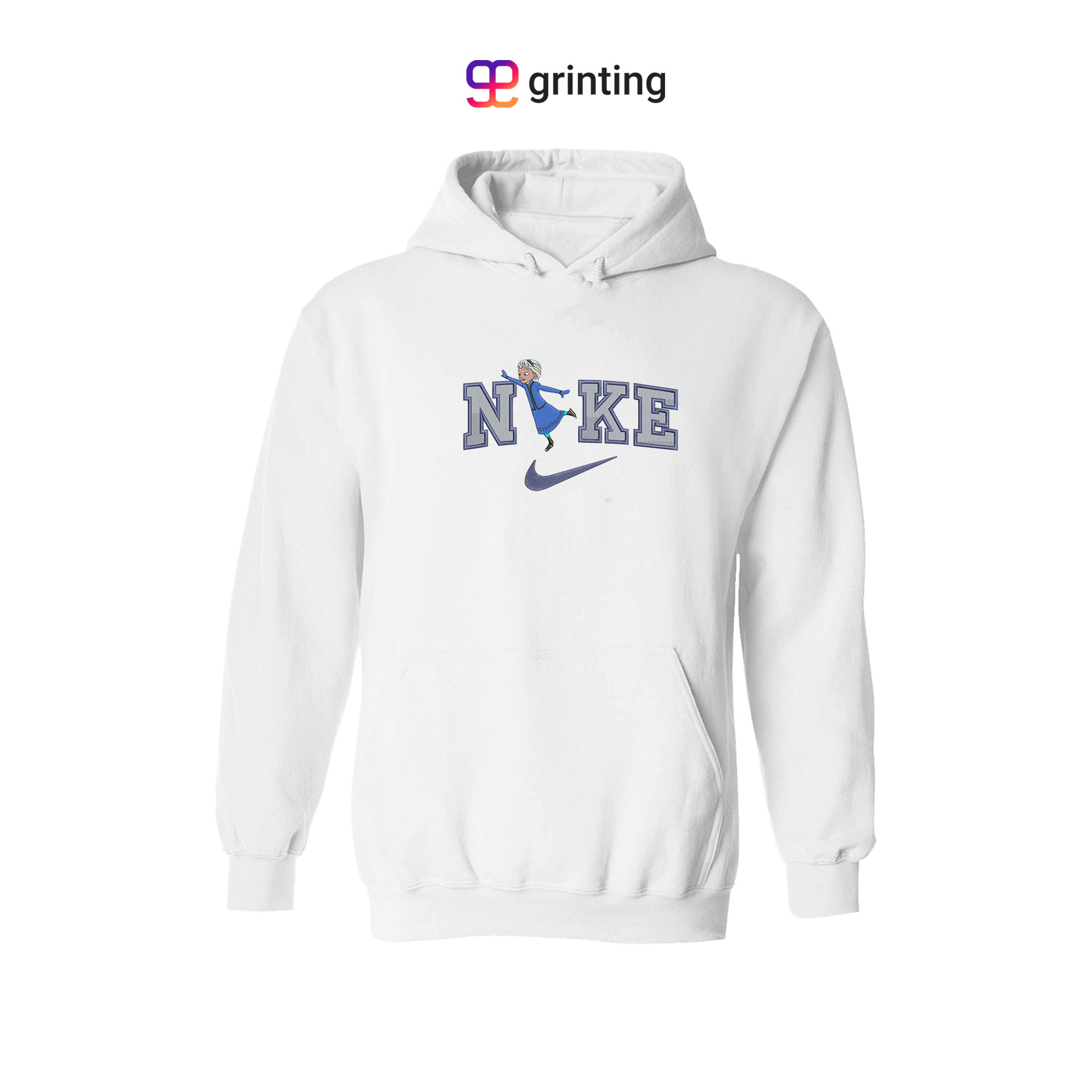 Nike Elsa Runing Embroidered Sweatshirt & Shirt – Premium Comfort and Style