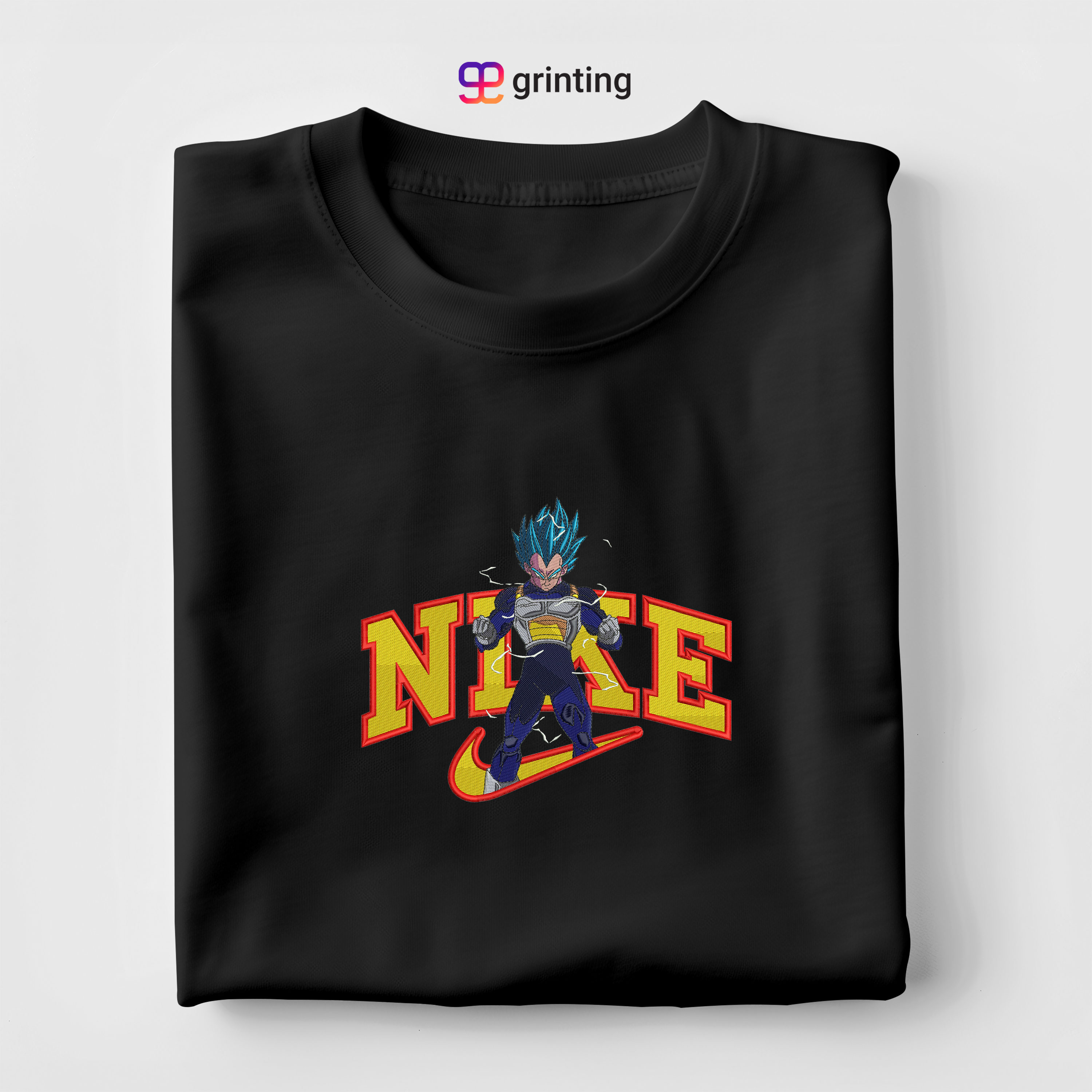 Nike Dragon Ballz Stand Embroidered Sweatshirt & Shirt – Premium Comfort and Style