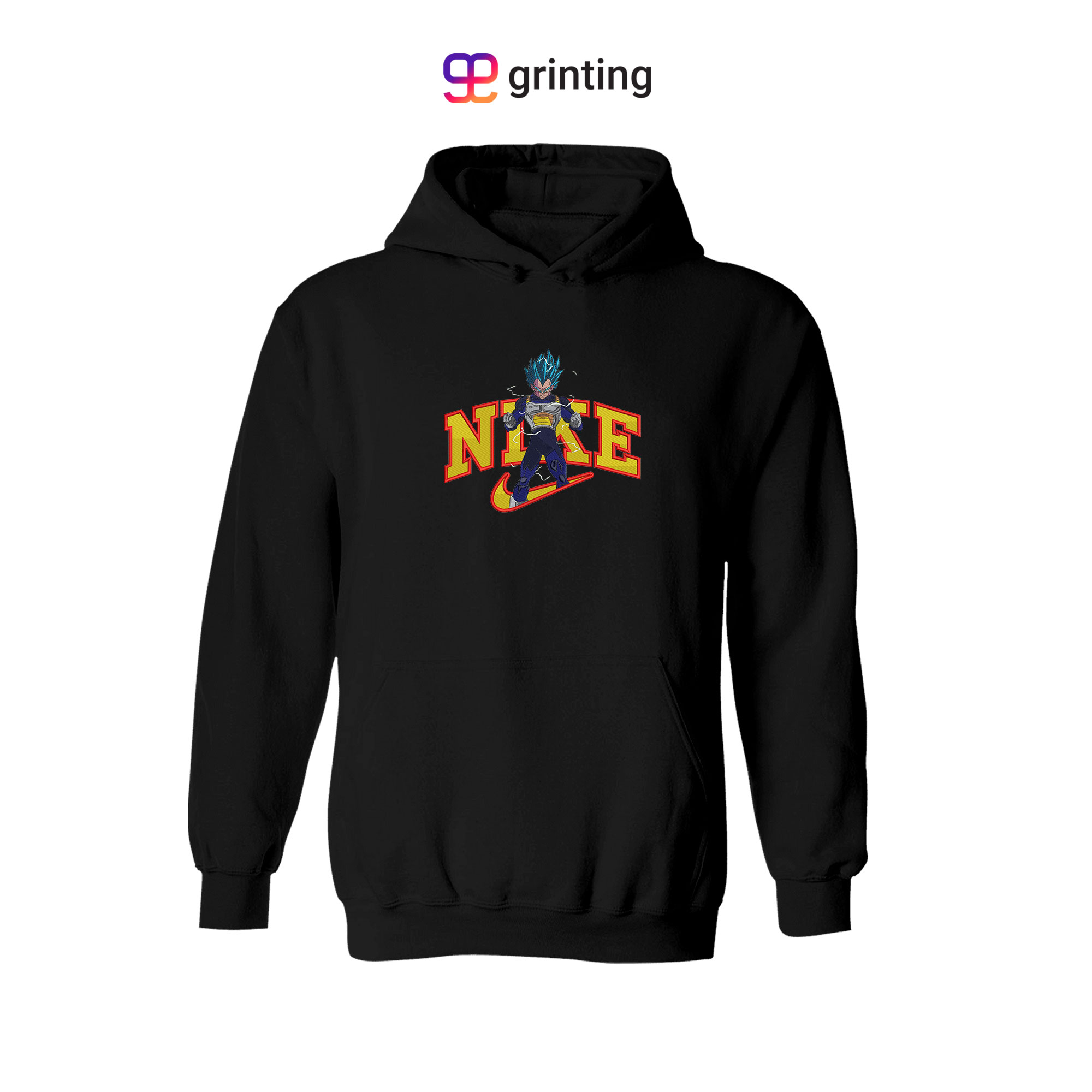 Nike Dragon Ballz Stand Embroidered Sweatshirt & Shirt – Premium Comfort and Style