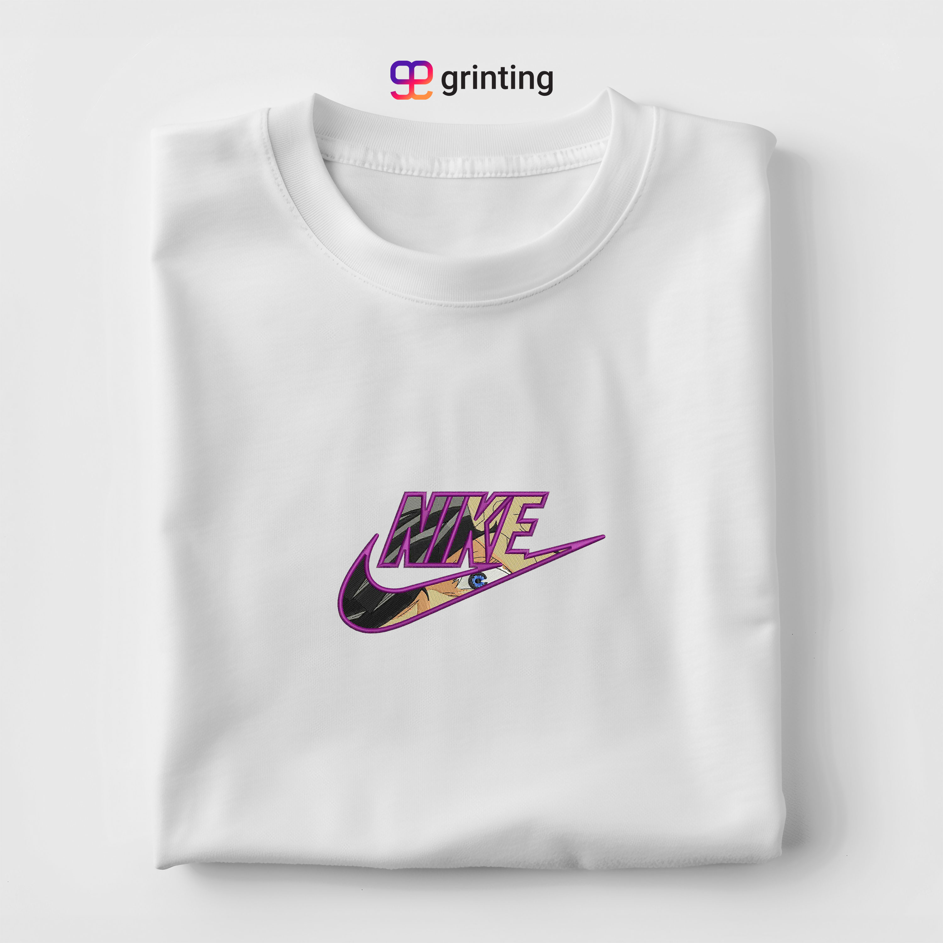 Nike Gojo Satoru Embroidered Sweatshirt & Shirt – Premium Comfort and Style