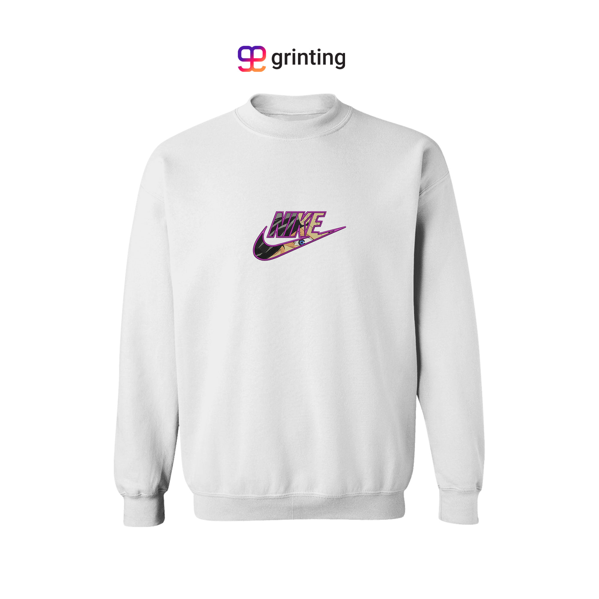 Nike Gojo Satoru Embroidered Sweatshirt & Shirt – Premium Comfort and Style