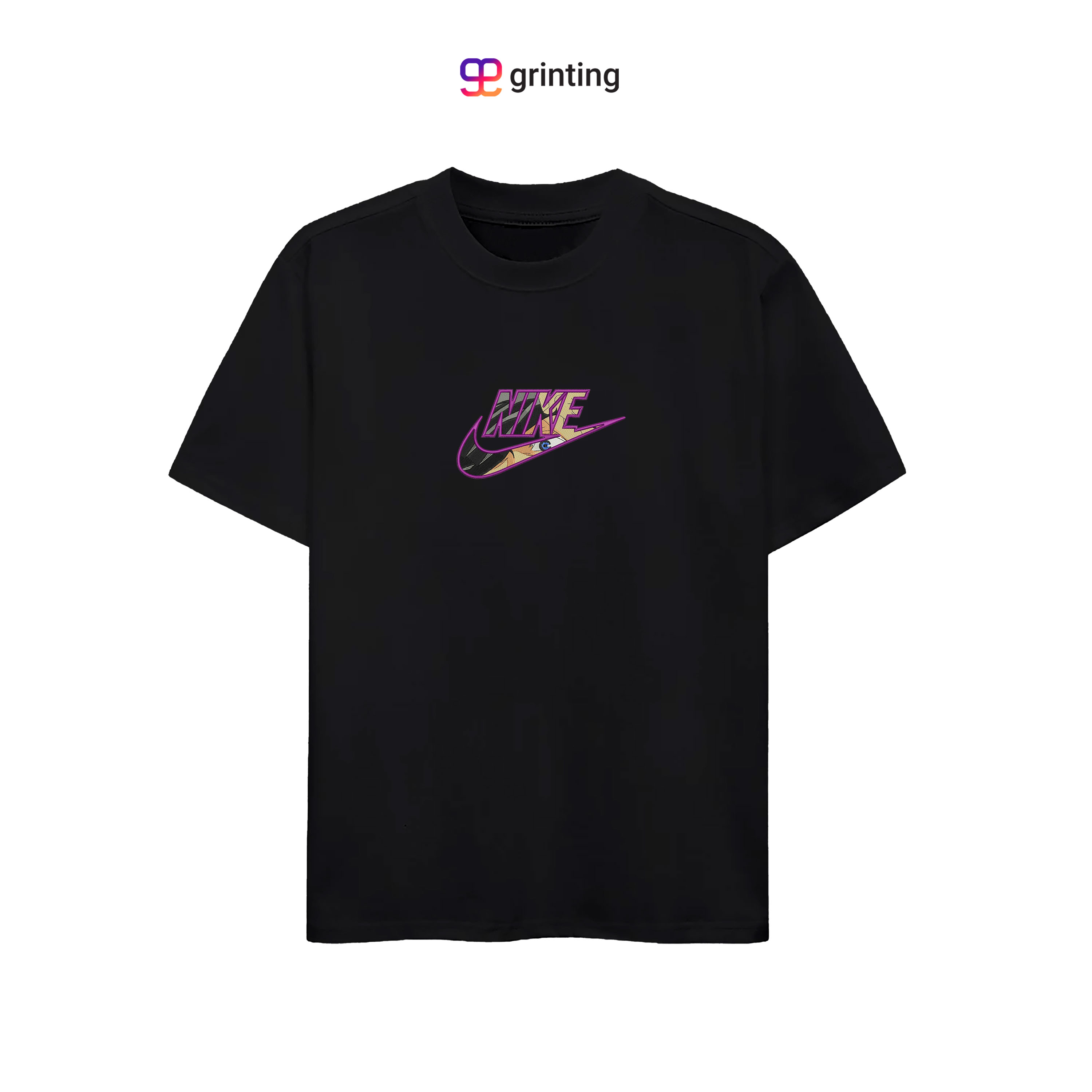 Nike Gojo Satoru Embroidered Sweatshirt & Shirt – Premium Comfort and Style