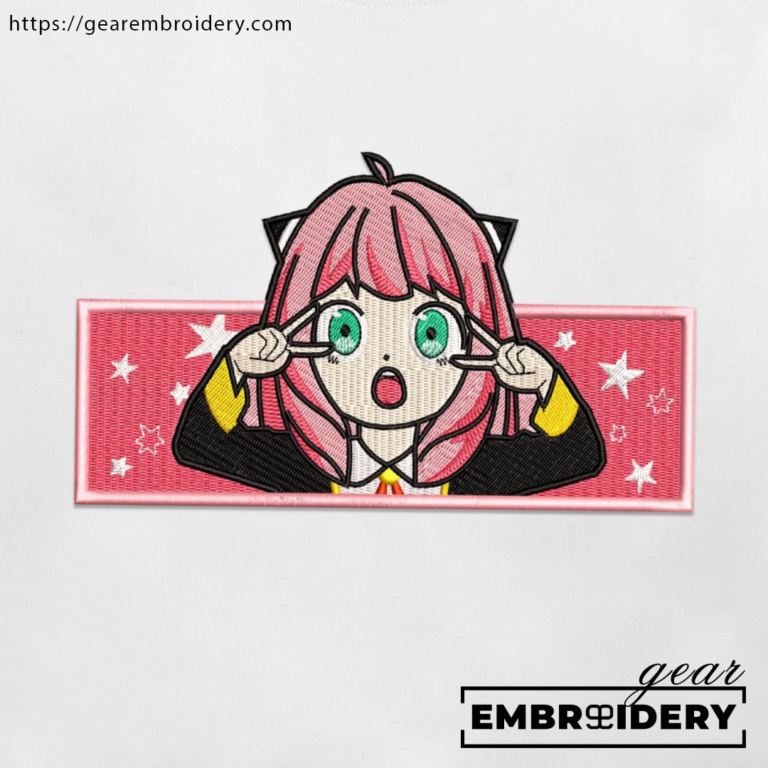 Discover the Ultimate Spy x Family Embroidery Collection: Anya-Inspired Designs for Anime Fans