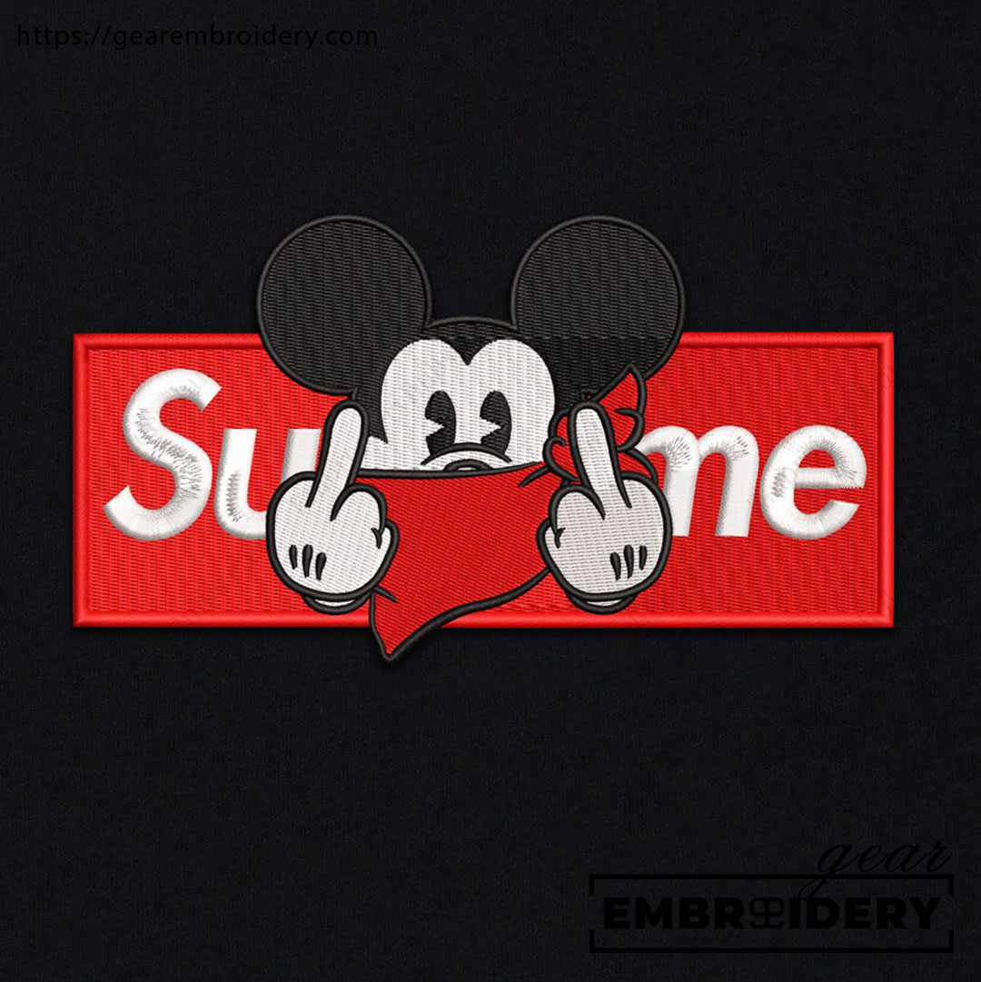 Celebrate the Magic of Mickey Mouse with Embroidered Apparel