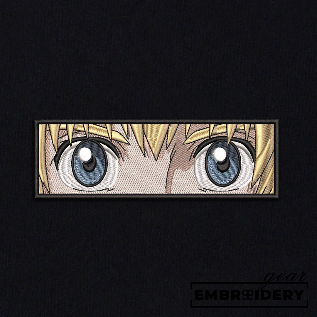 Armin eyes embroidery design file attack on titan anime embroidery design ATT003 T Shirt Sweatshirt Hoodie Clothing Can Personalized Embroidery