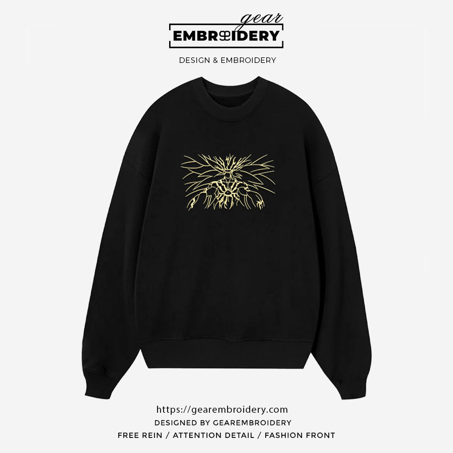 Boros One Punch Man Anime Embroidered Design Personalized Embroidered T Shirt Sweatshirt Hoodie Clothing OPM001