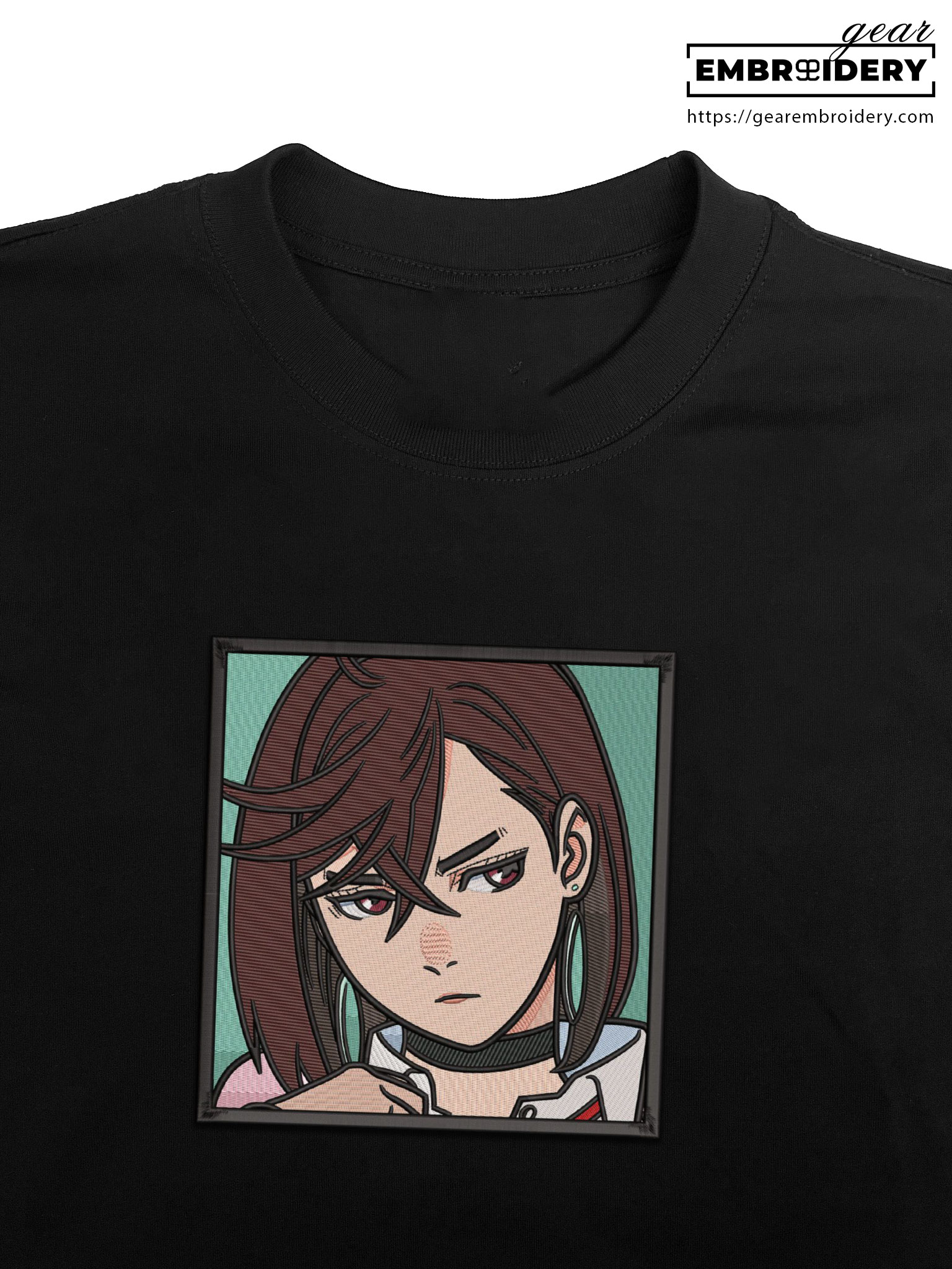 Momo ayase Dan Da Dan Anime Embroidered Design Personalized Embroidered T Shirt Sweatshirt Hoodie Clothing DDD002