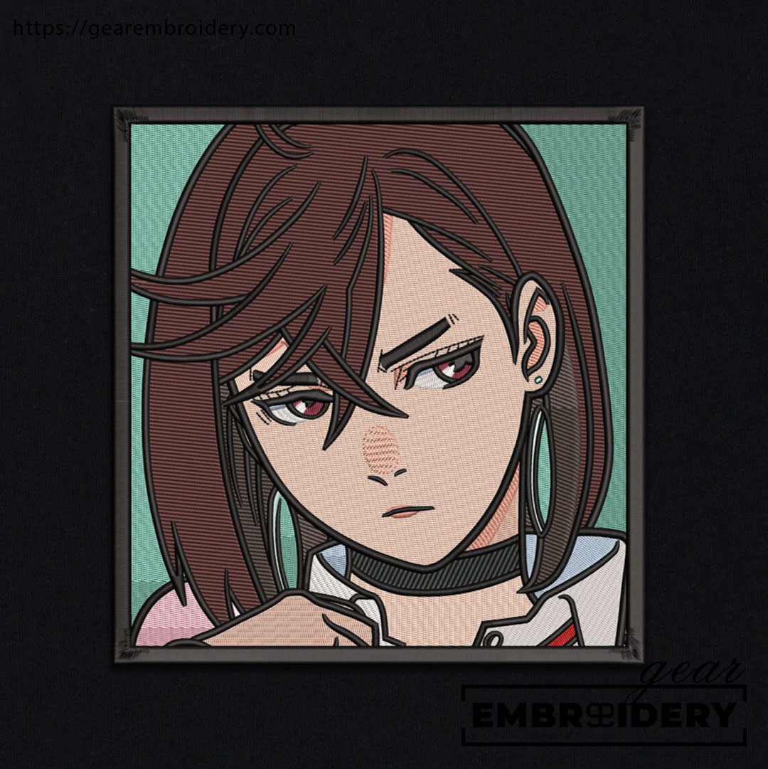 Momo ayase Dan Da Dan Anime Embroidered Design Personalized Embroidered T Shirt Sweatshirt Hoodie Clothing DDD002