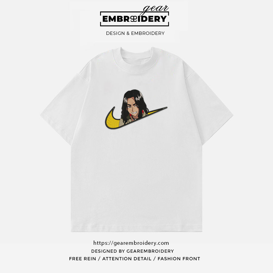 Baji swoosh nike Tokyo Revengersl Anime Embroidered Design Personalized Embroidered T Shirt Sweatshirt Hoodie Clothing TR002
