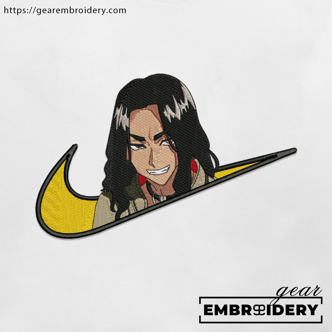 Baji swoosh nike Tokyo Revengersl Anime Embroidered Design Personalized Embroidered T Shirt Sweatshirt Hoodie Clothing TR002