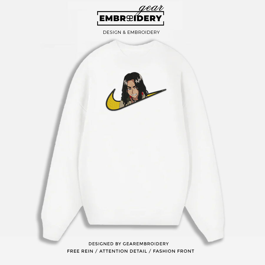 Baji swoosh nike Tokyo Revengersl Anime Embroidered Design Personalized Embroidered T Shirt Sweatshirt Hoodie Clothing TR002