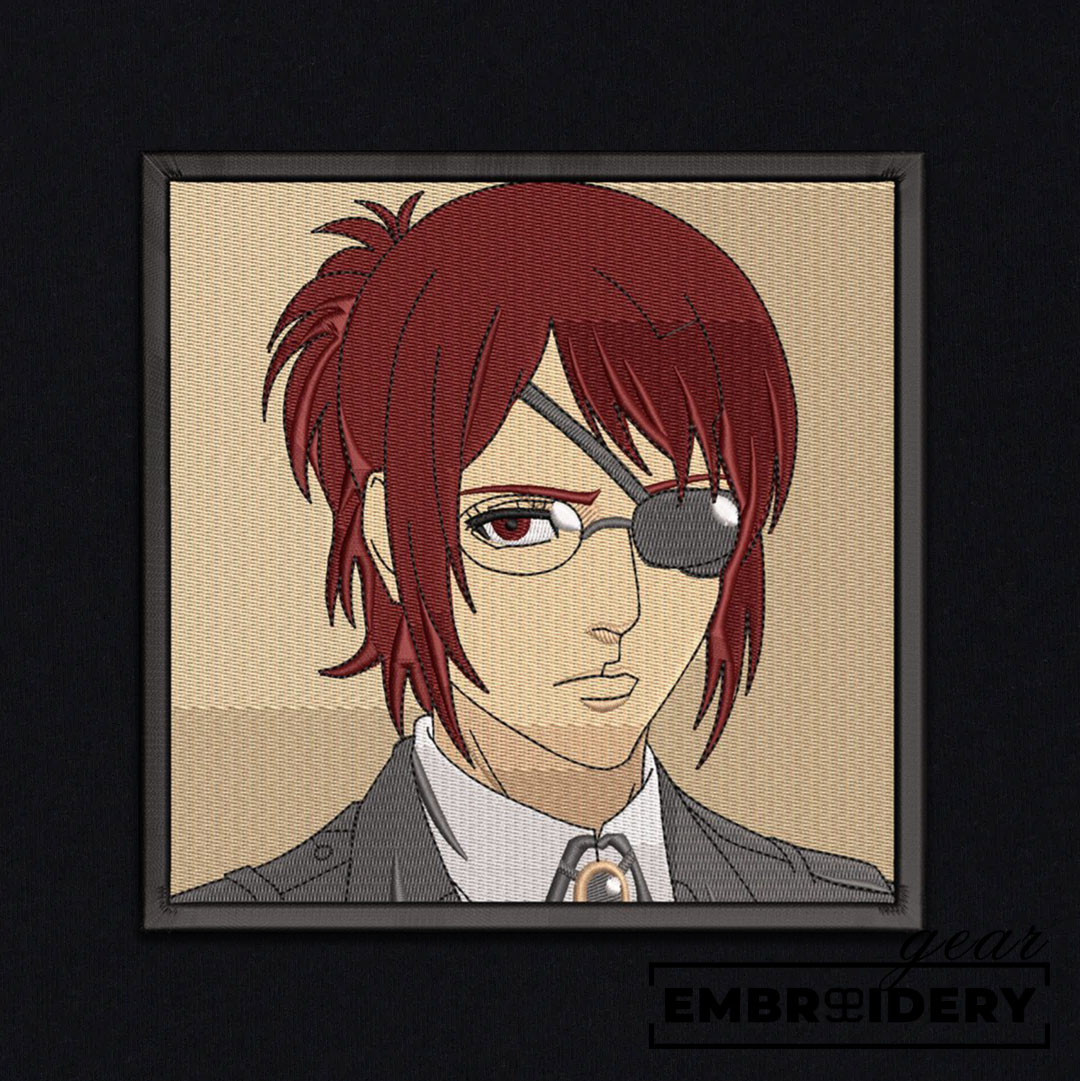 Hange zoe Attack On Titan Anime Embroidered Design Personalized Embroidered T Shirt Sweatshirt Hoodie Clothing ATT036