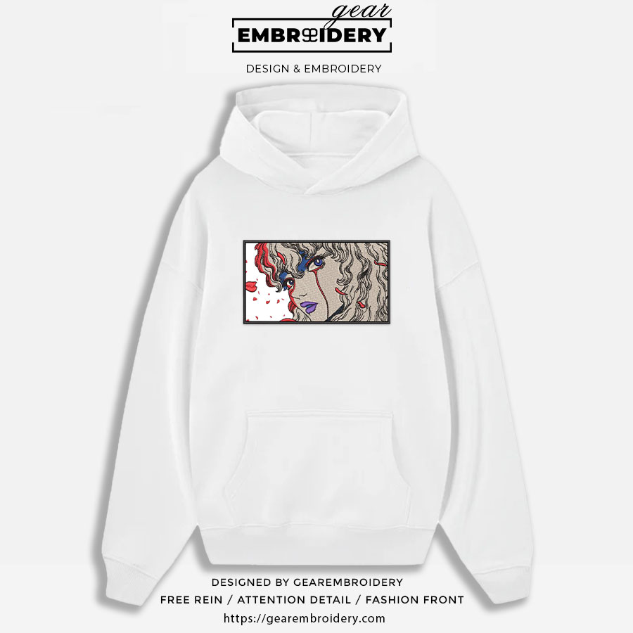 Griffith Berserki Anime Embroidered Design Personalized Embroidered T Shirt Sweatshirt Hoodie Clothing B006