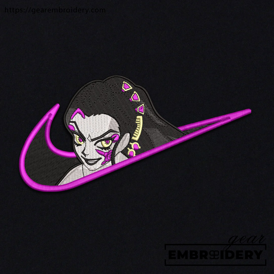 Daki swoosh nike Demon Slayer Anime Embroidered Design Personalized Embroidered T Shirt Sweatshirt Hoodie Clothing DS0010