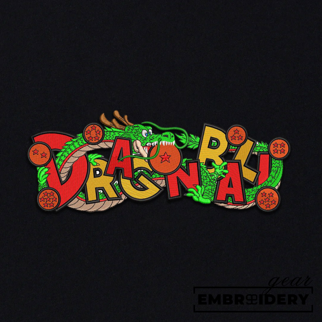 Dragon ball Dragon Ball Anime Embroidered Design Personalized Embroidered T Shirt Sweatshirt Hoodie Clothing DB012