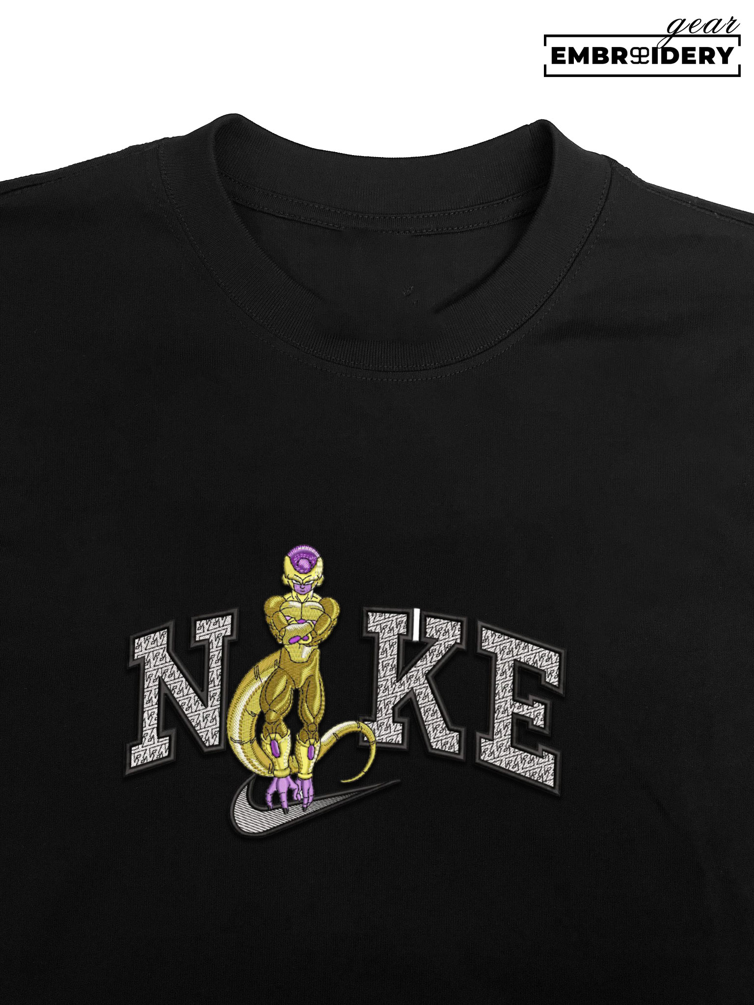 Freiza nike nike Dragon Ball Anime Embroidered Design Personalized Embroidered T Shirt Sweatshirt Hoodie Clothing DB014