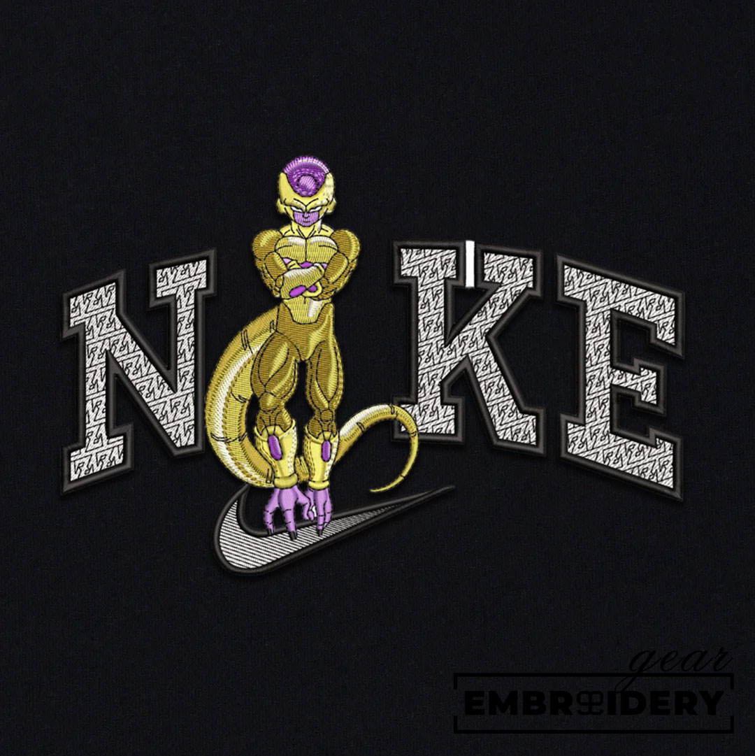 Freiza nike nike Dragon Ball Anime Embroidered Design Personalized Embroidered T Shirt Sweatshirt Hoodie Clothing DB014