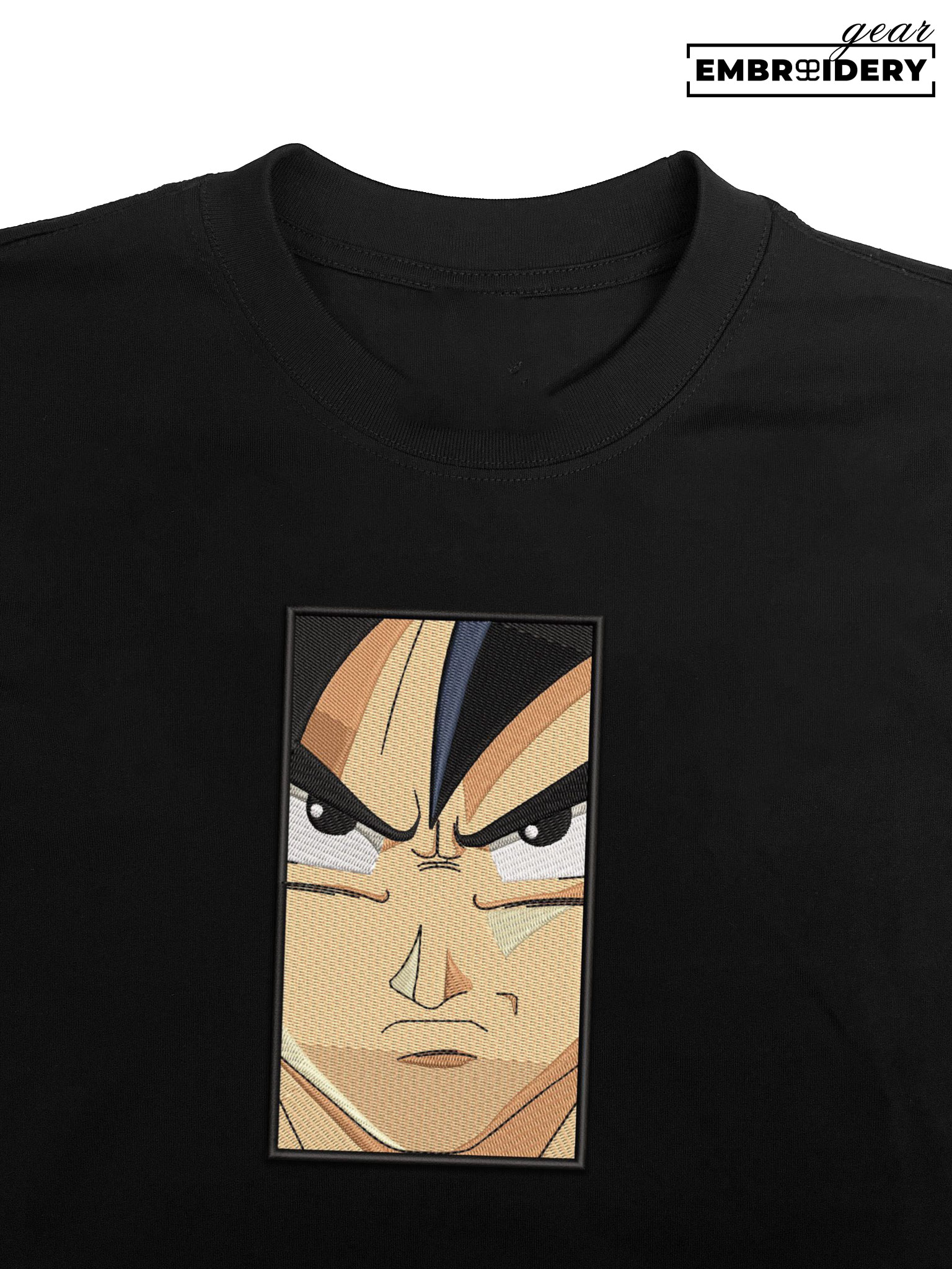 Goku Dragon Ball Anime Embroidered Design Personalized Embroidered T Shirt Sweatshirt Hoodie Clothing DB032