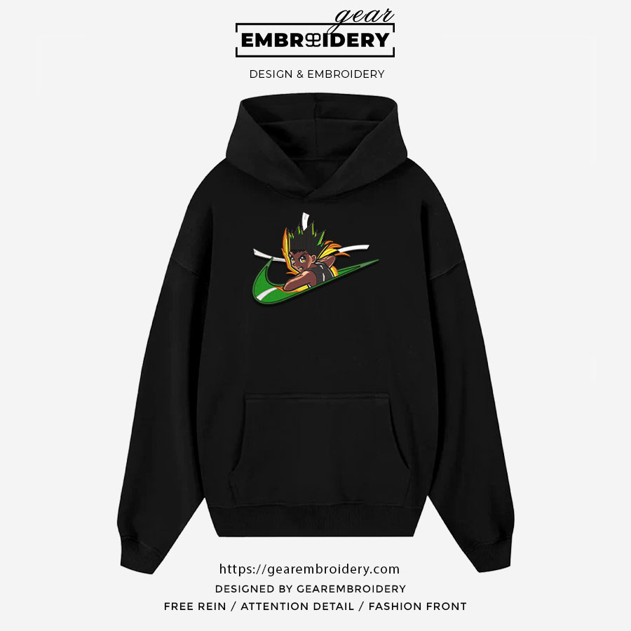 Gon swoosh Hunter x Hunter Nike Anime Embroidered Design Personalized Embroidered T Shirt Sweatshirt Hoodie Clothing HXH016