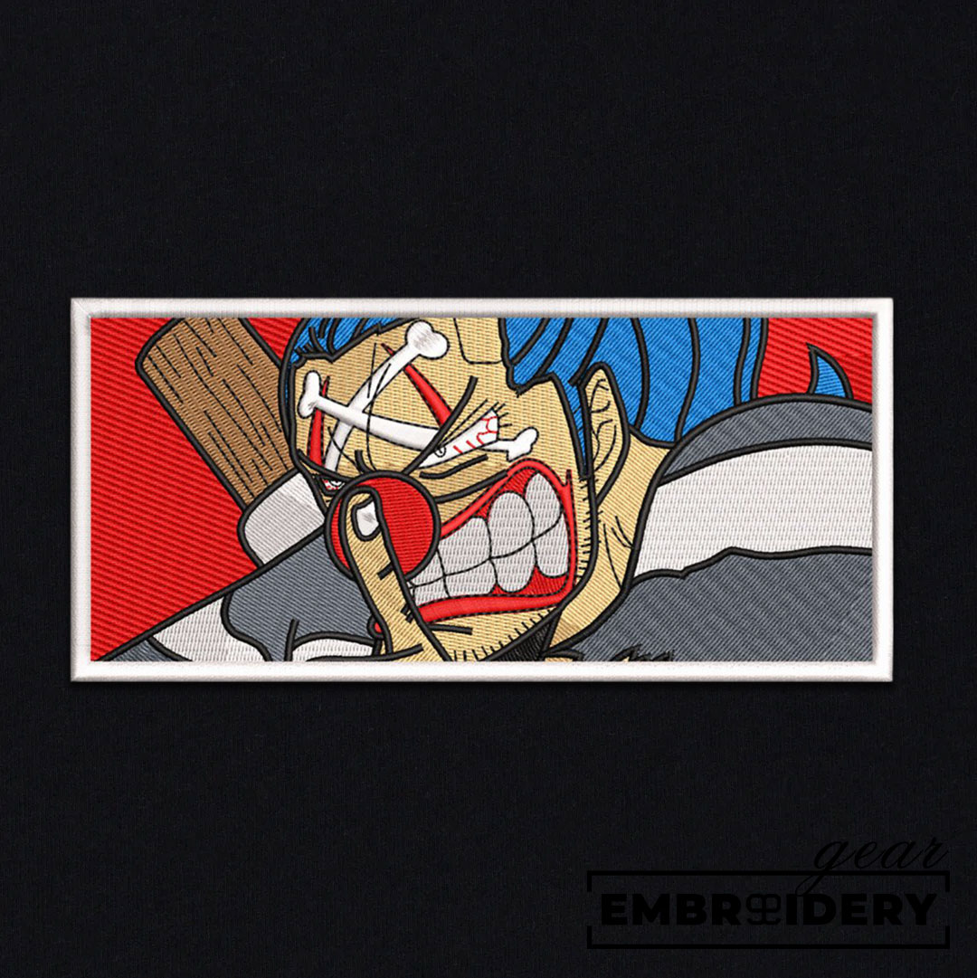 Buggy One Piece Embroidered Design Personalized Embroidered T Shirt Sweatshirt Hoodie Clothing OP0029