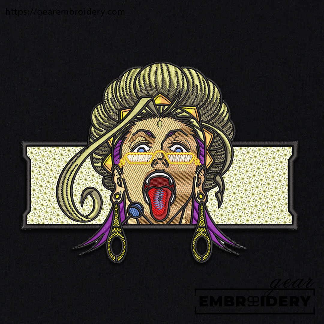 Buddha record of ragnarok Anime Embroidered Design Personalized Embroidered T Shirt Sweatshirt Hoodie Clothing OT007