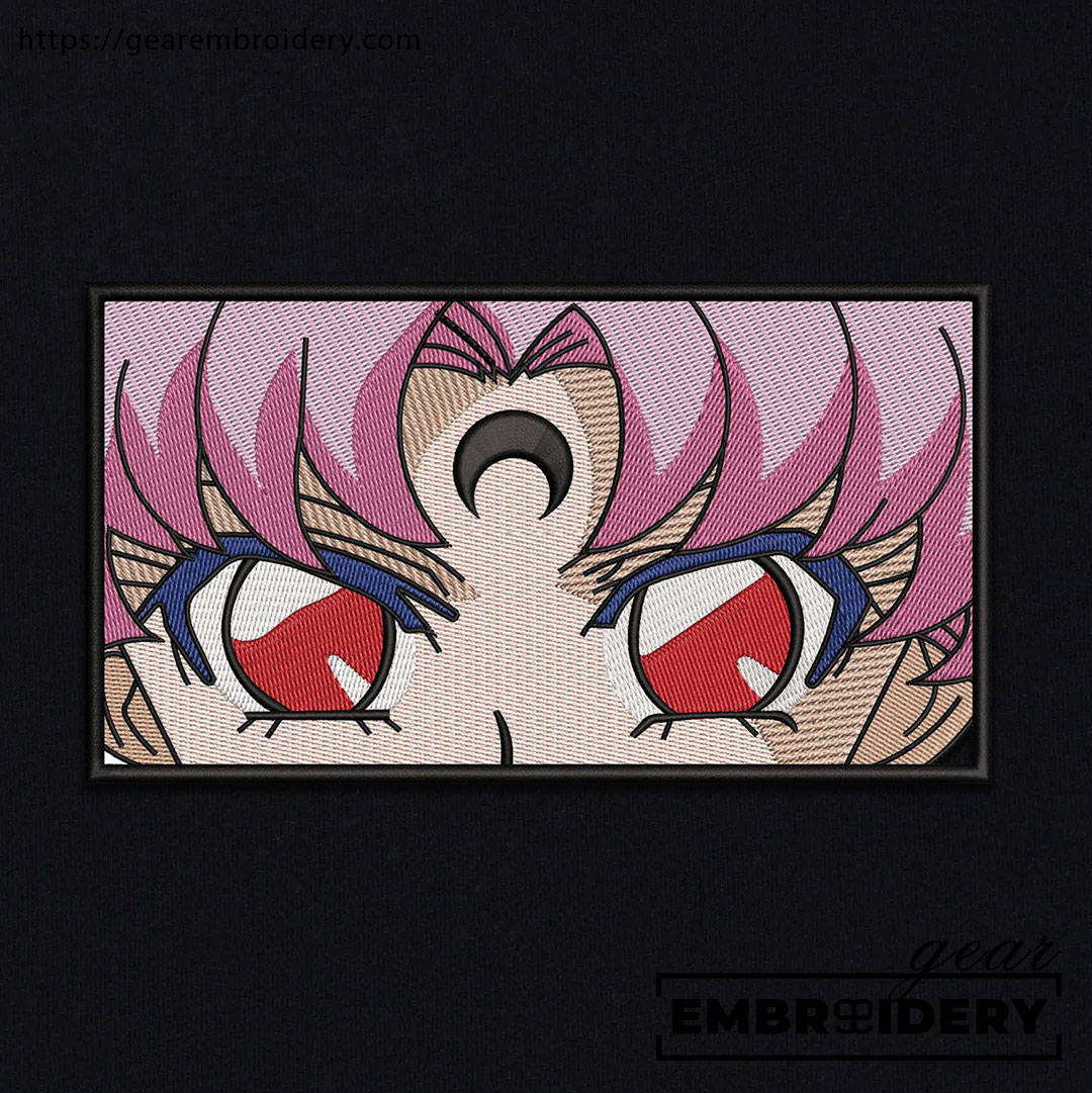Chibiusa eyes sailor moon Anime Embroidered Design Personalized Embroidered T Shirt Sweatshirt Hoodie Clothing OT008