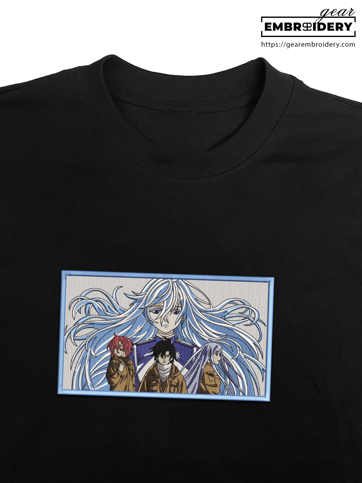 Eighty six squad eighty six Anime Embroidered Design Personalized Embroidered T Shirt Sweatshirt Hoodie Clothing OT011