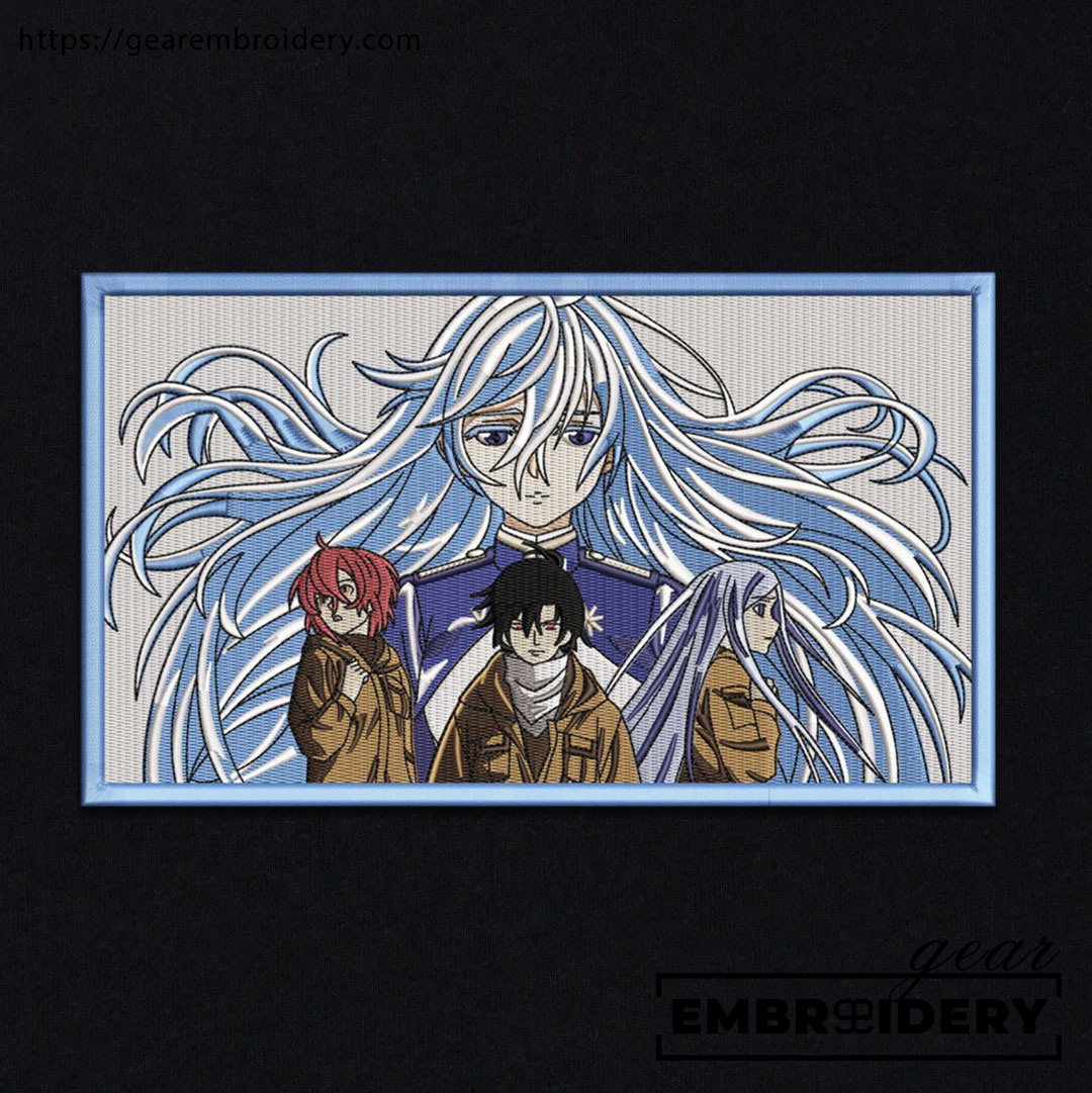 Eighty six squad eighty six Anime Embroidered Design Personalized Embroidered T Shirt Sweatshirt Hoodie Clothing OT011