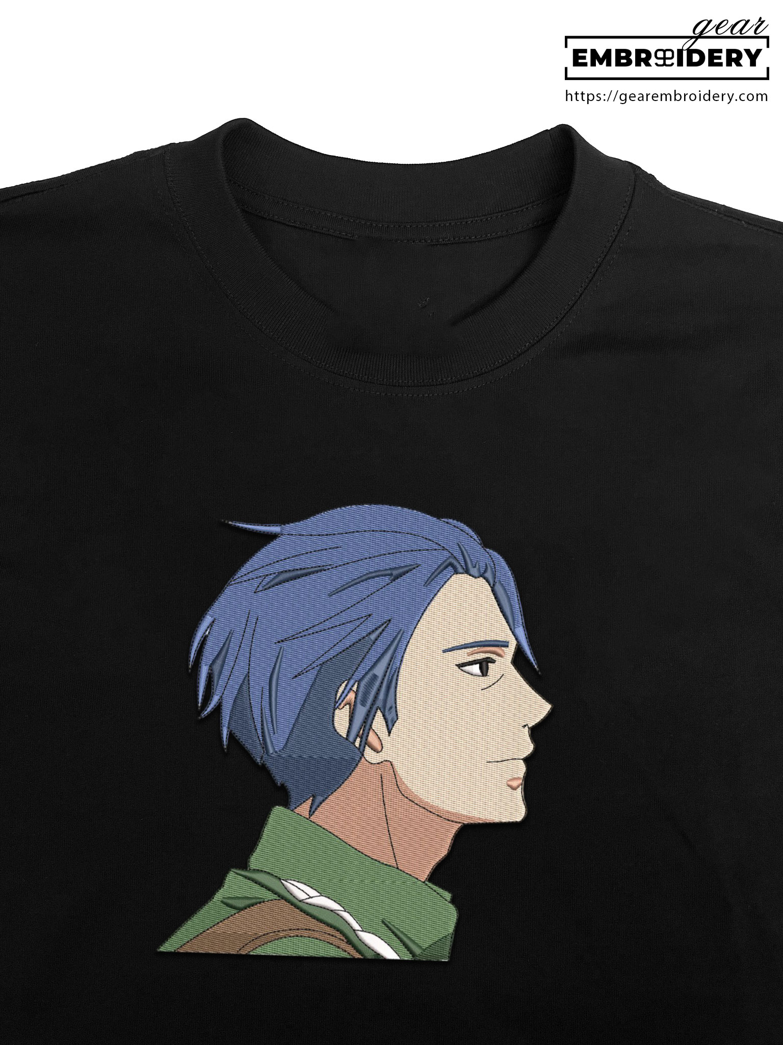 Gilbert bougainvillea violet evergarden Anime Embroidered Design Personalized Embroidered T Shirt Sweatshirt Hoodie Clothing OT013