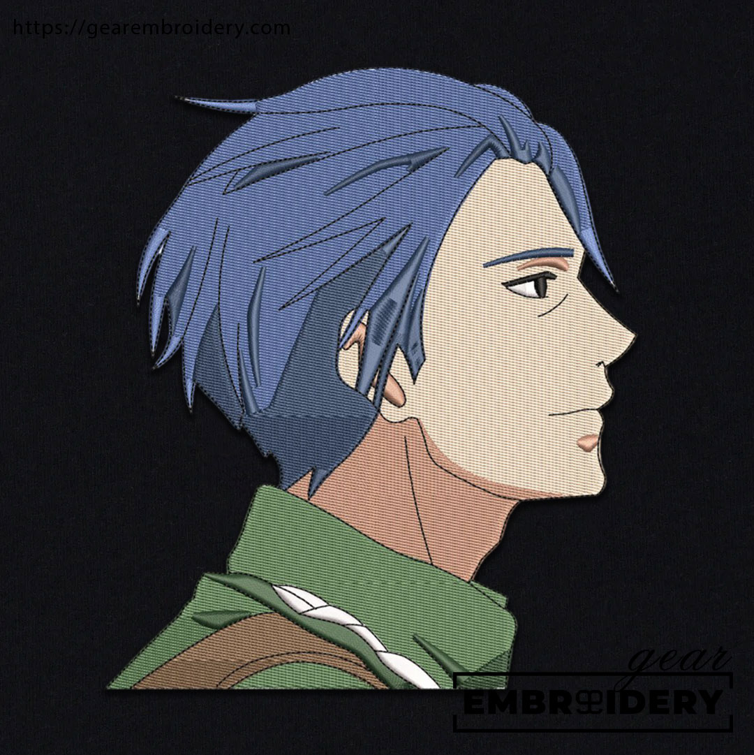 Gilbert bougainvillea violet evergarden Anime Embroidered Design Personalized Embroidered T Shirt Sweatshirt Hoodie Clothing OT013