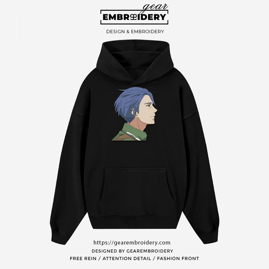 Gilbert bougainvillea violet evergarden Anime Embroidered Design Personalized Embroidered T Shirt Sweatshirt Hoodie Clothing OT013