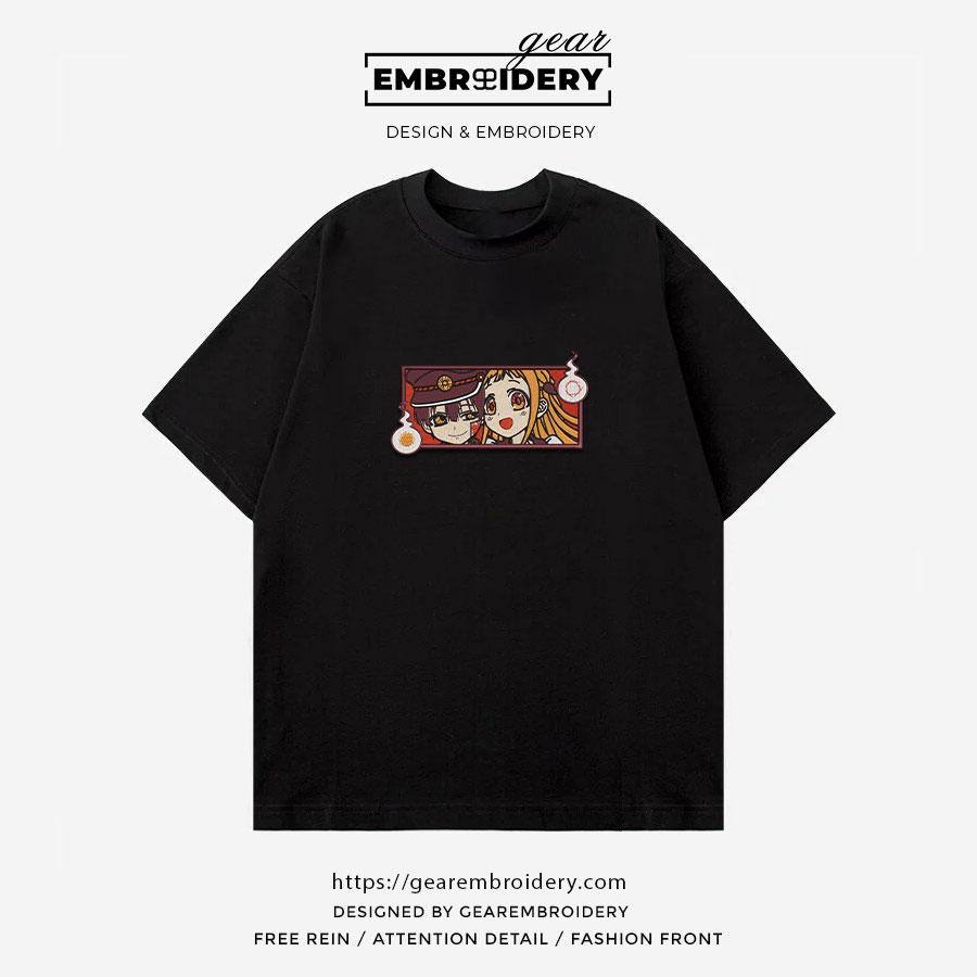 Hanako & yashiro nene yashiro Anime Embroidered Design Personalized Embroidered T Shirt Sweatshirt Hoodie Clothing OT014