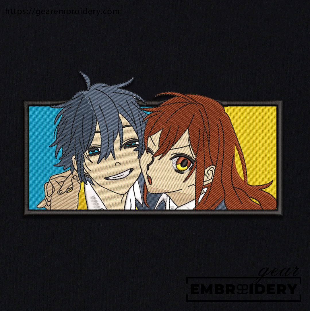 Horimiya horimiya Anime Embroidered Design Personalized Embroidered T Shirt Sweatshirt Hoodie Clothing OT017