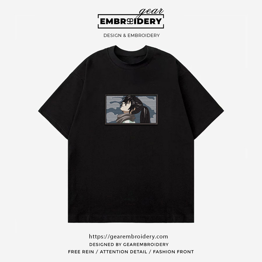 Hyakkimaru dororo Anime Embroidered Design Personalized Embroidered T Shirt Sweatshirt Hoodie Clothing OT018