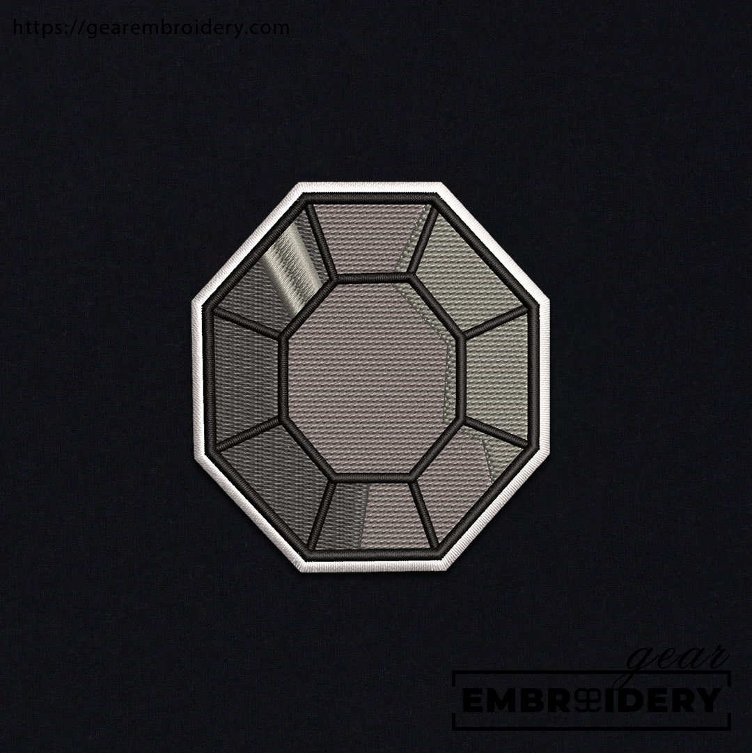 Boulder badge Pokemon Embroidered Design Personalized Embroidered T Shirt Sweatshirt Hoodie Clothing PKM003