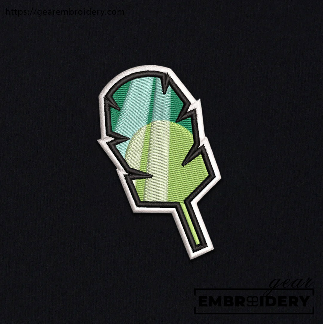 Earth badge Pokemon Embroidered Design Personalized Embroidered T Shirt Sweatshirt Hoodie Clothing PKM017