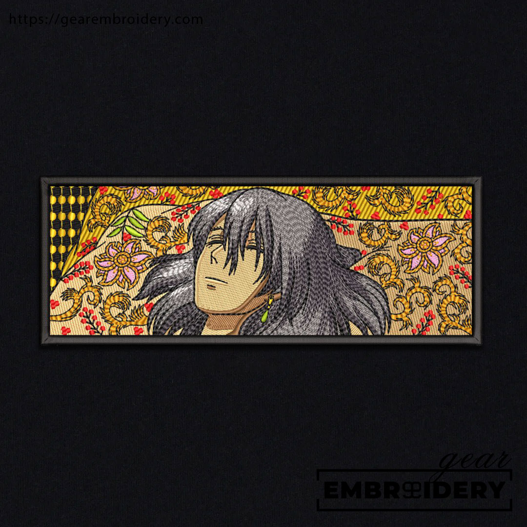 Howl howl s moving castle anime Embroidered Design Personalized Embroidered T Shirt Sweatshirt Hoodie Clothing AM003