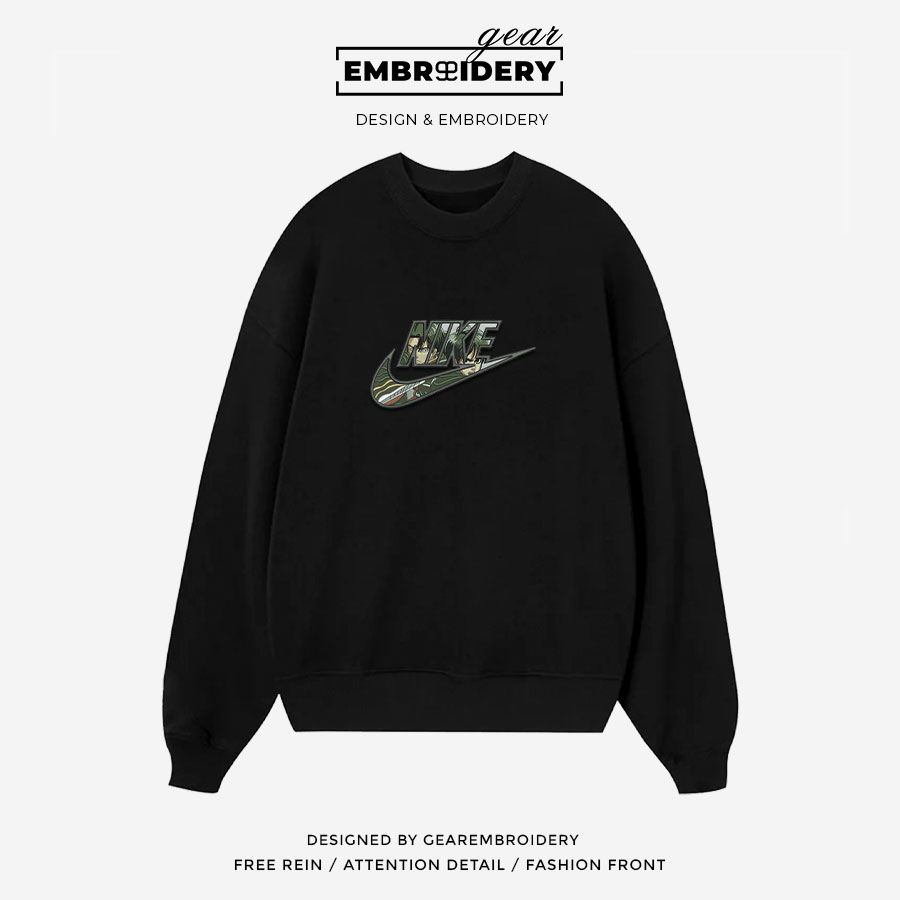 Levi eren nike swoosh Attack On Titan Anime Embroidered Design Personalized Embroidered T Shirt Sweatshirt Hoodie Clothing ATT045