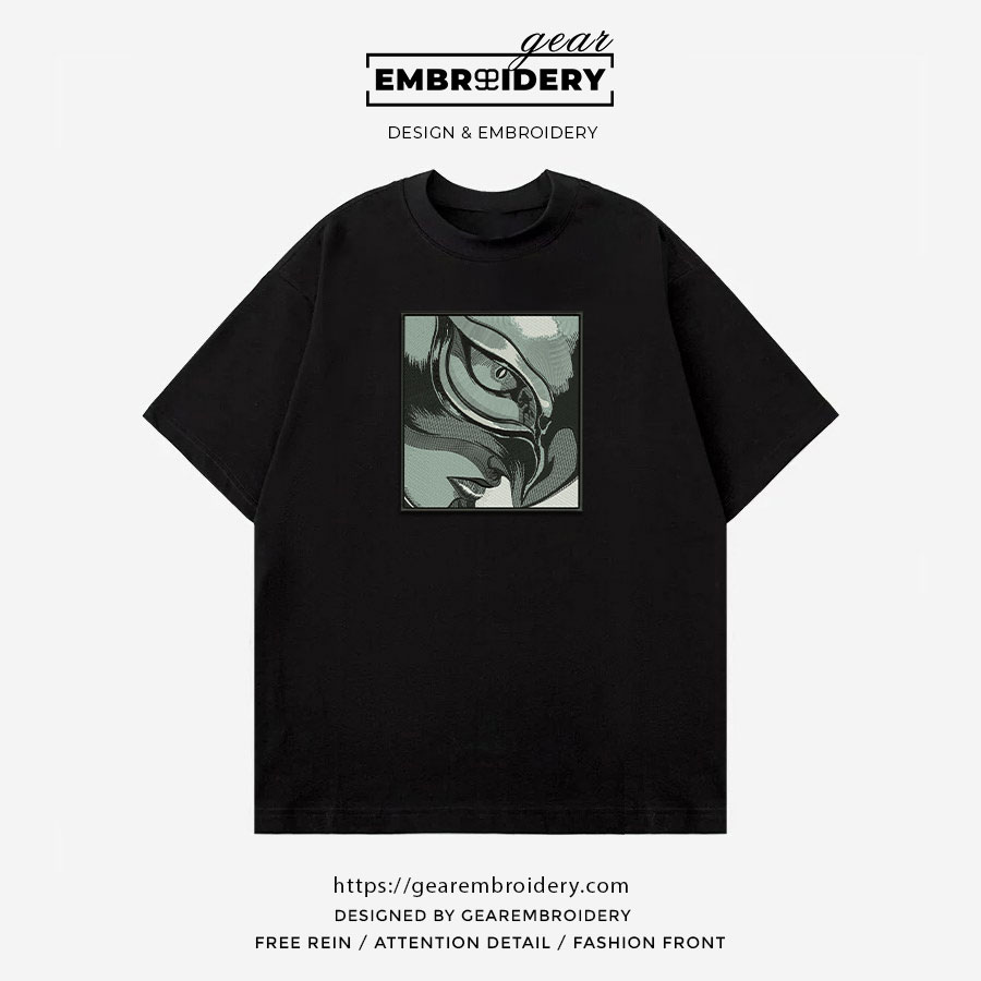 Griffith mask Berserki Anime Embroidered Design Personalized Embroidered T Shirt Sweatshirt Hoodie Clothing B008