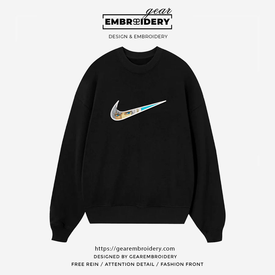 Griffith swoosh nike Berserk Anime Embroidered Design Personalized Embroidered T Shirt Sweatshirt Hoodie Clothing B010