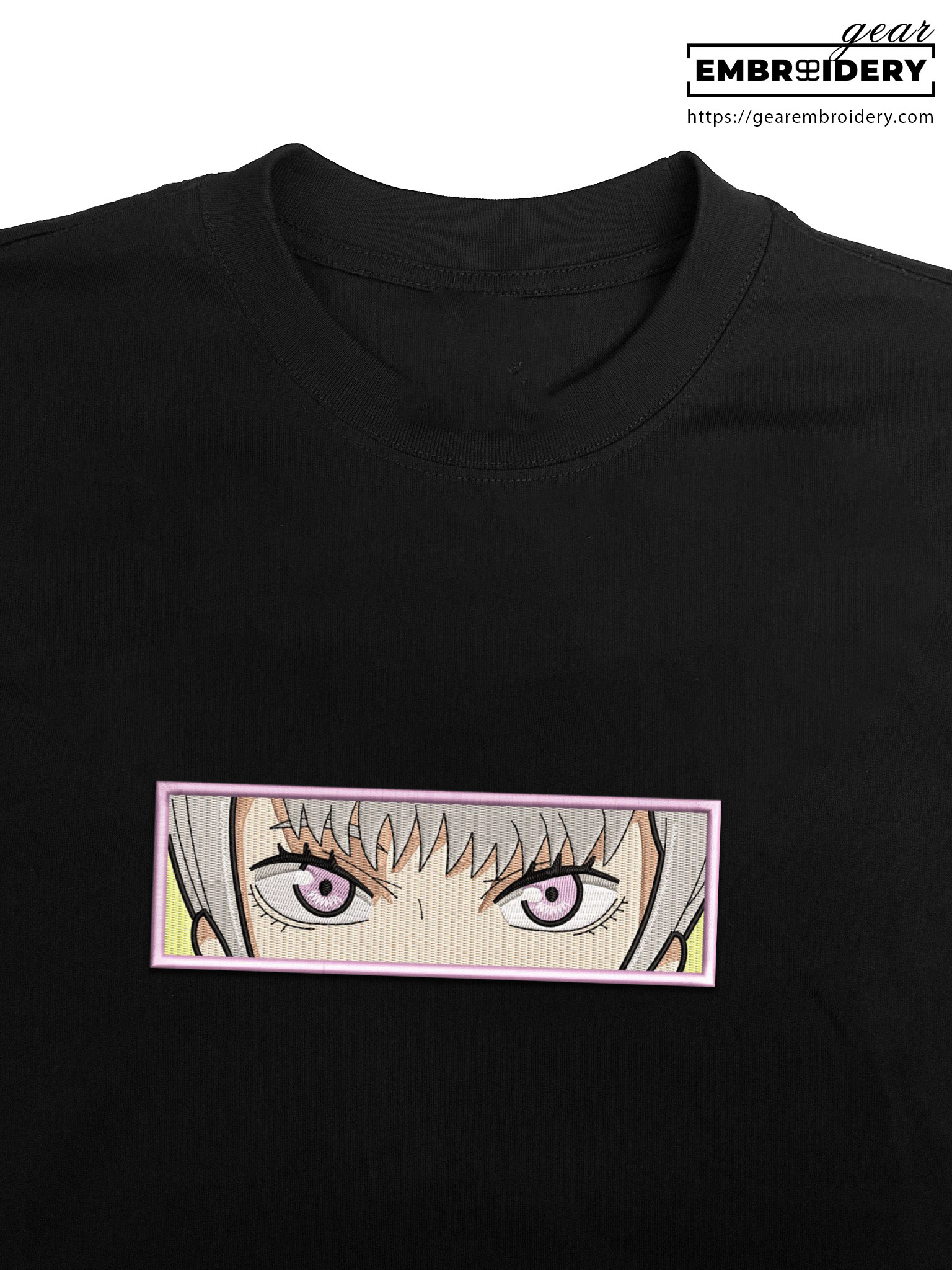 Noelle eyes Black Clover Anime Embroidered Design Personalized Embroidered T Shirt Sweatshirt Hoodie Clothing BC013