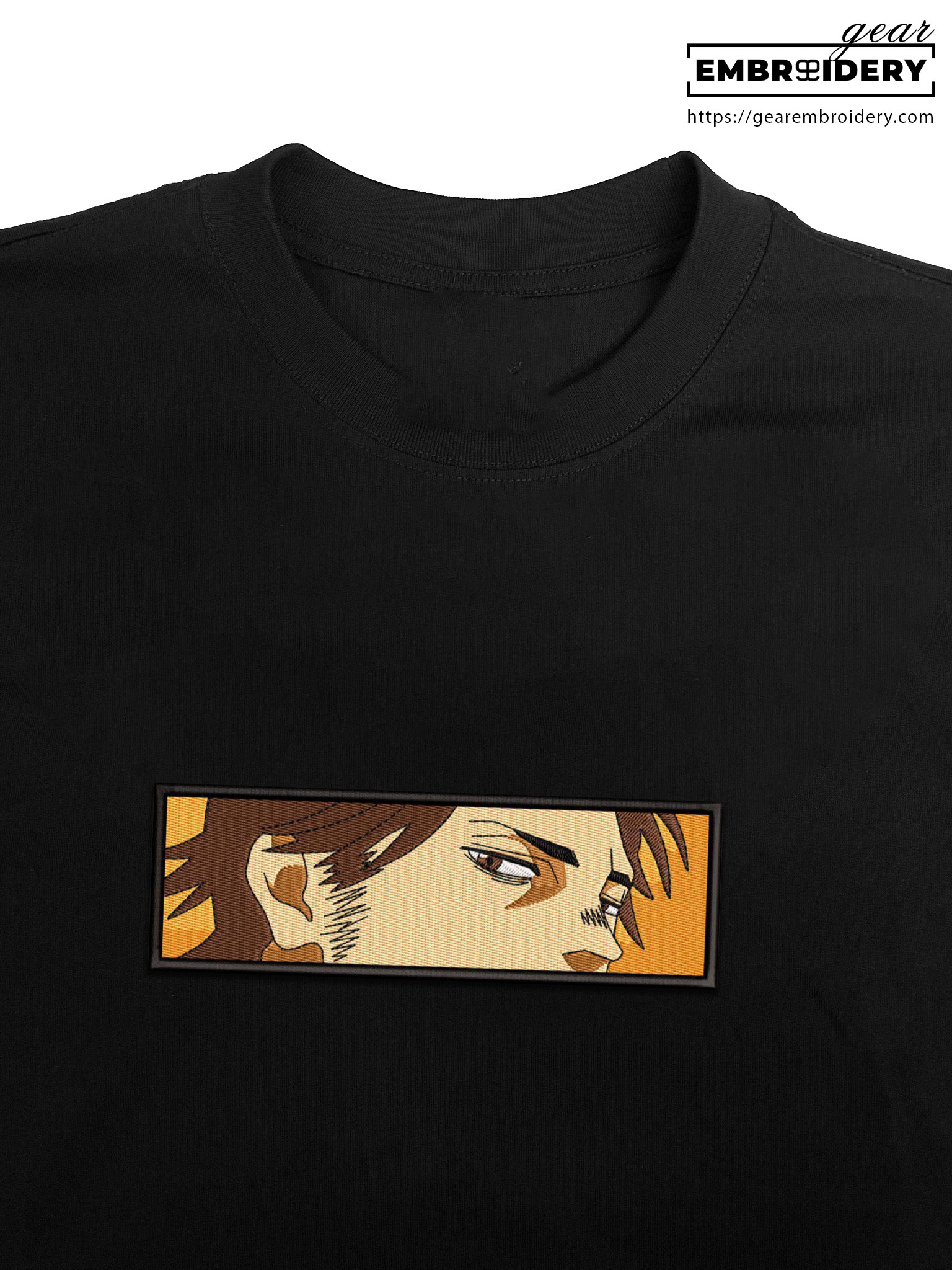 Yami eyes Black Clover Anime Embroidered Design Personalized Embroidered T Shirt Sweatshirt Hoodie Clothing BC015